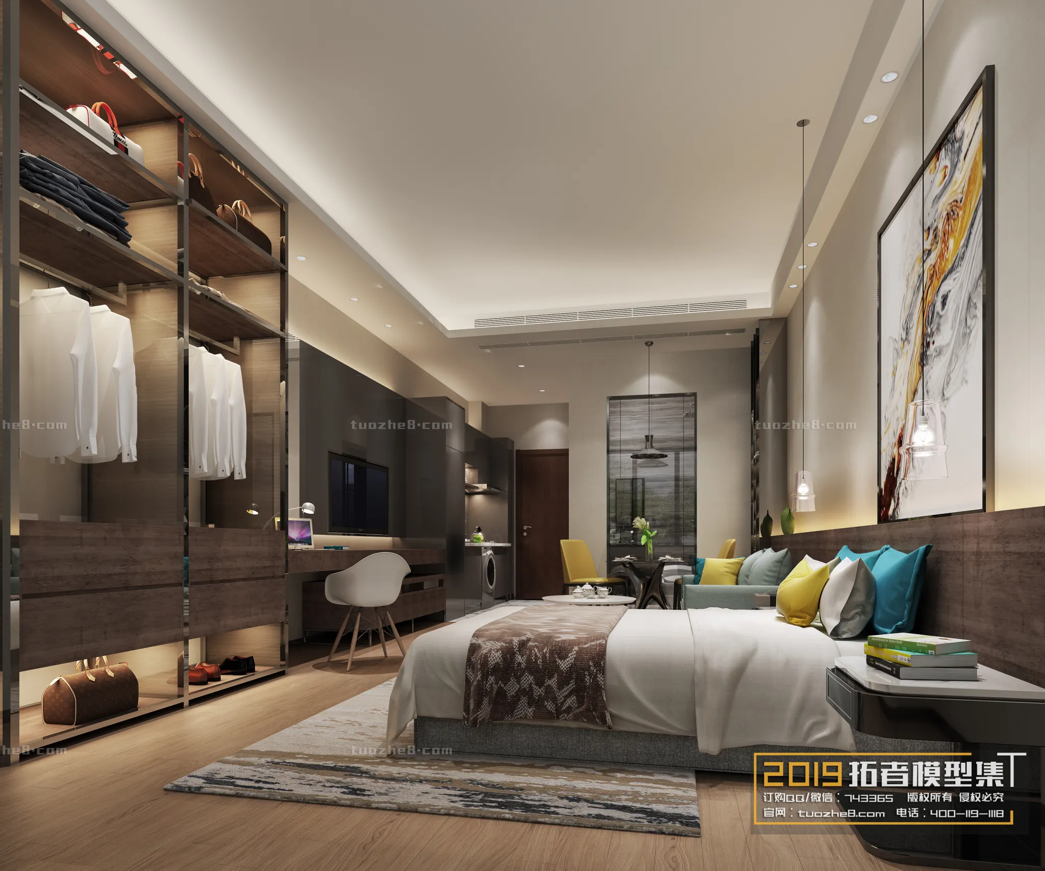 Extension Interior – BEDROOM – 056