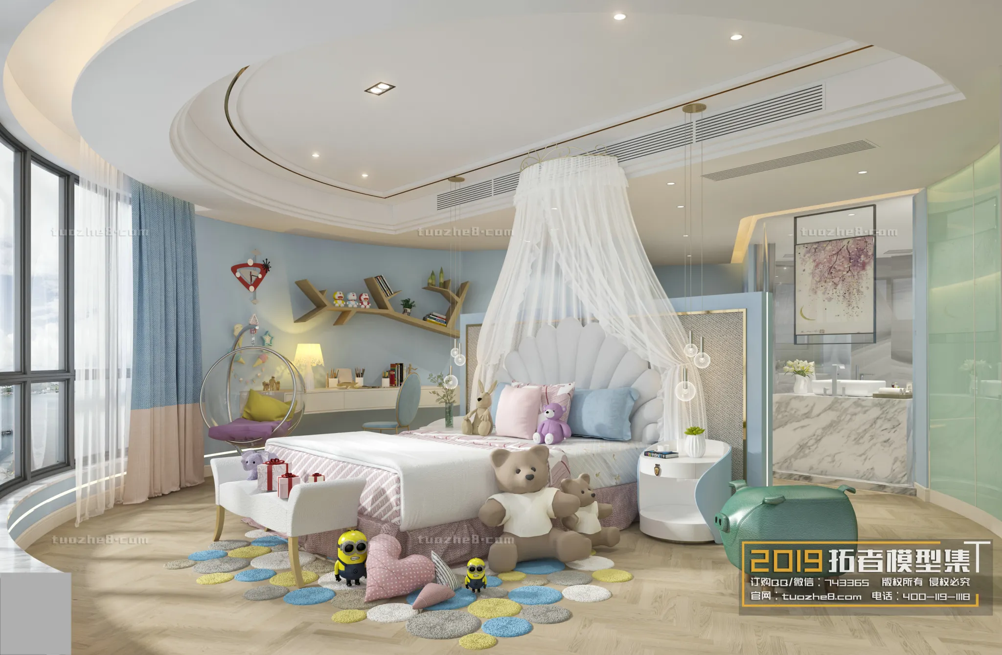 Extension Interior – BEDROOM – CHILDRENROOM – 001