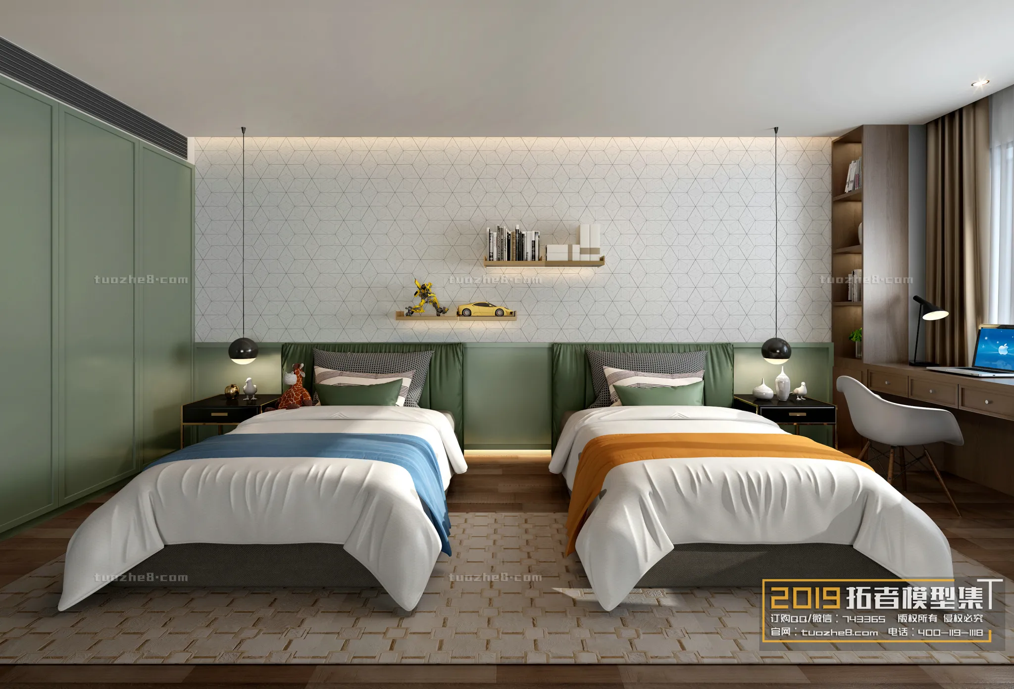 Extension Interior – BEDROOM – CHILDRENROOM – 008