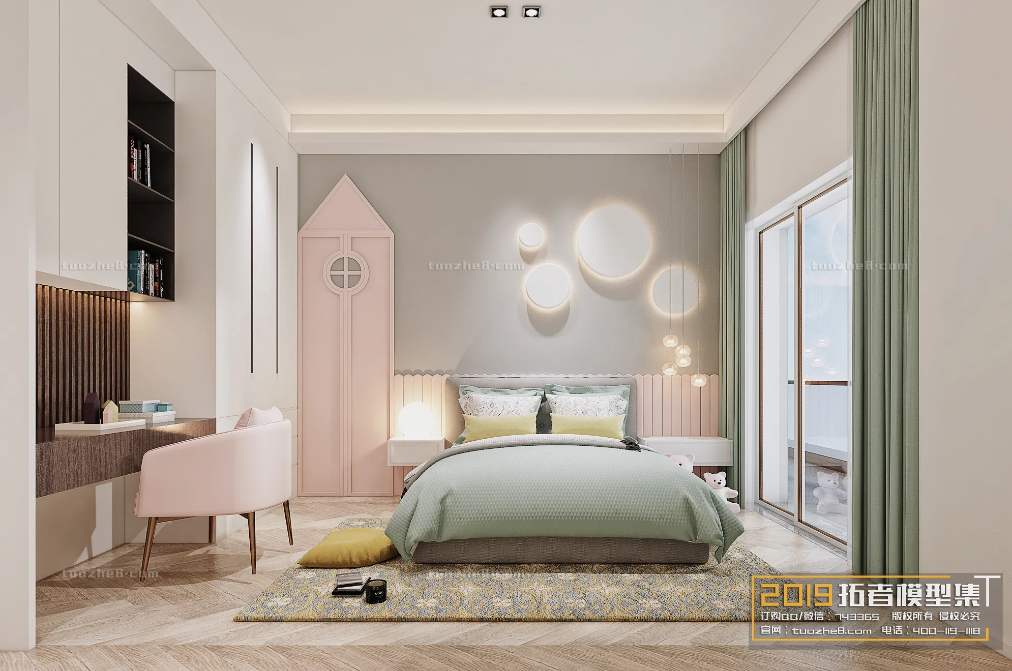 Extension Interior – BEDROOM – CHILDRENROOM – 011