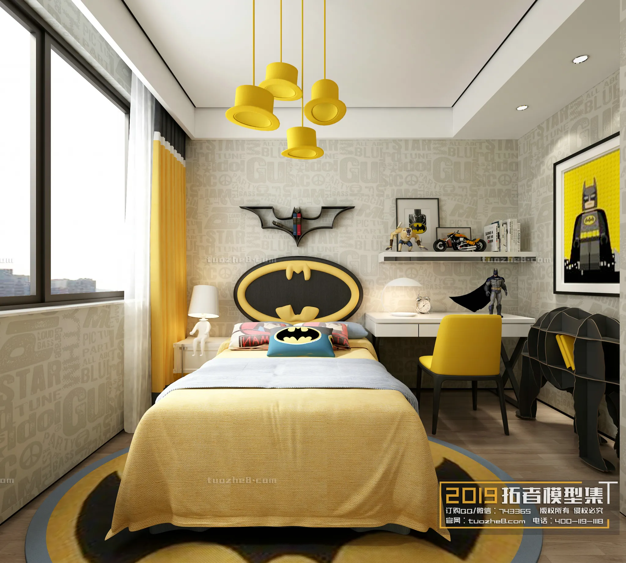 Extension Interior – BEDROOM – CHILDRENROOM – 037