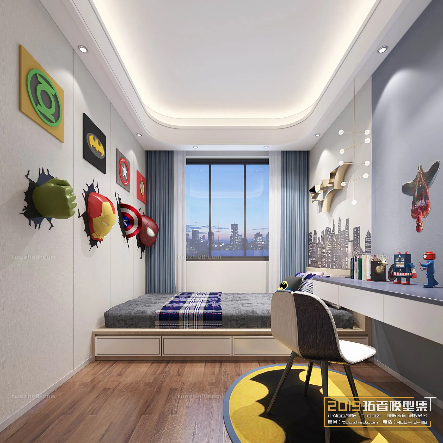 Extension Interior – BEDROOM – CHILDRENROOM – 041