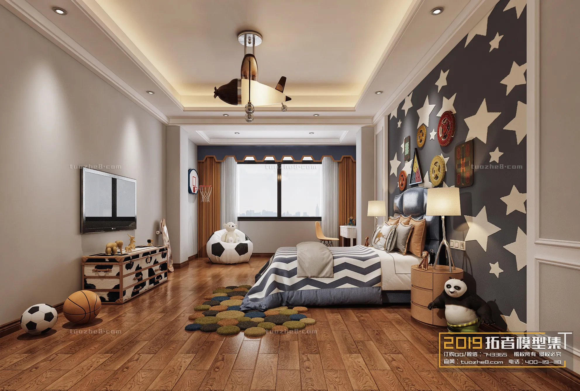 Extension Interior – BEDROOM – CHILDRENROOM – 045