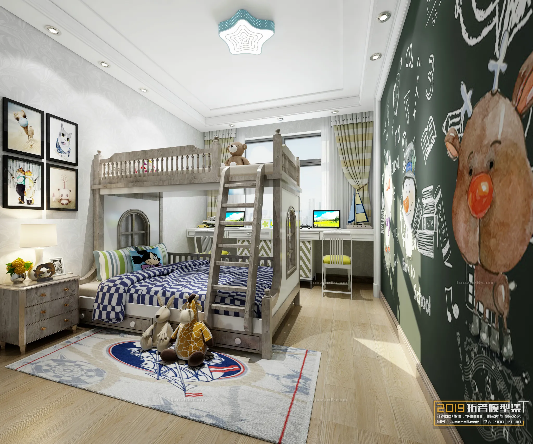 Extension Interior – BEDROOM – CHILDRENROOM – 046