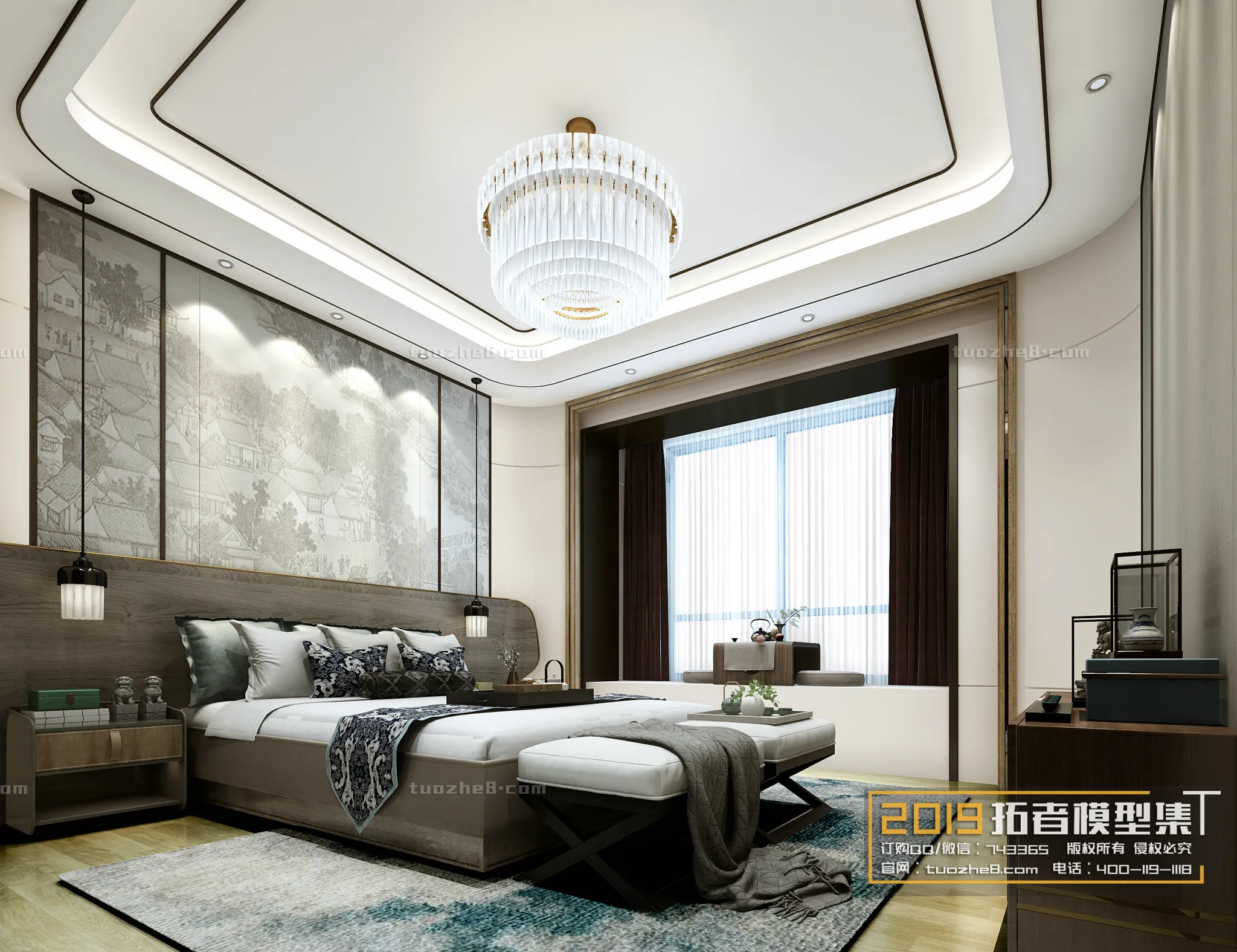 Extension Interior – BEDROOM – CHINESE STYLES – 001
