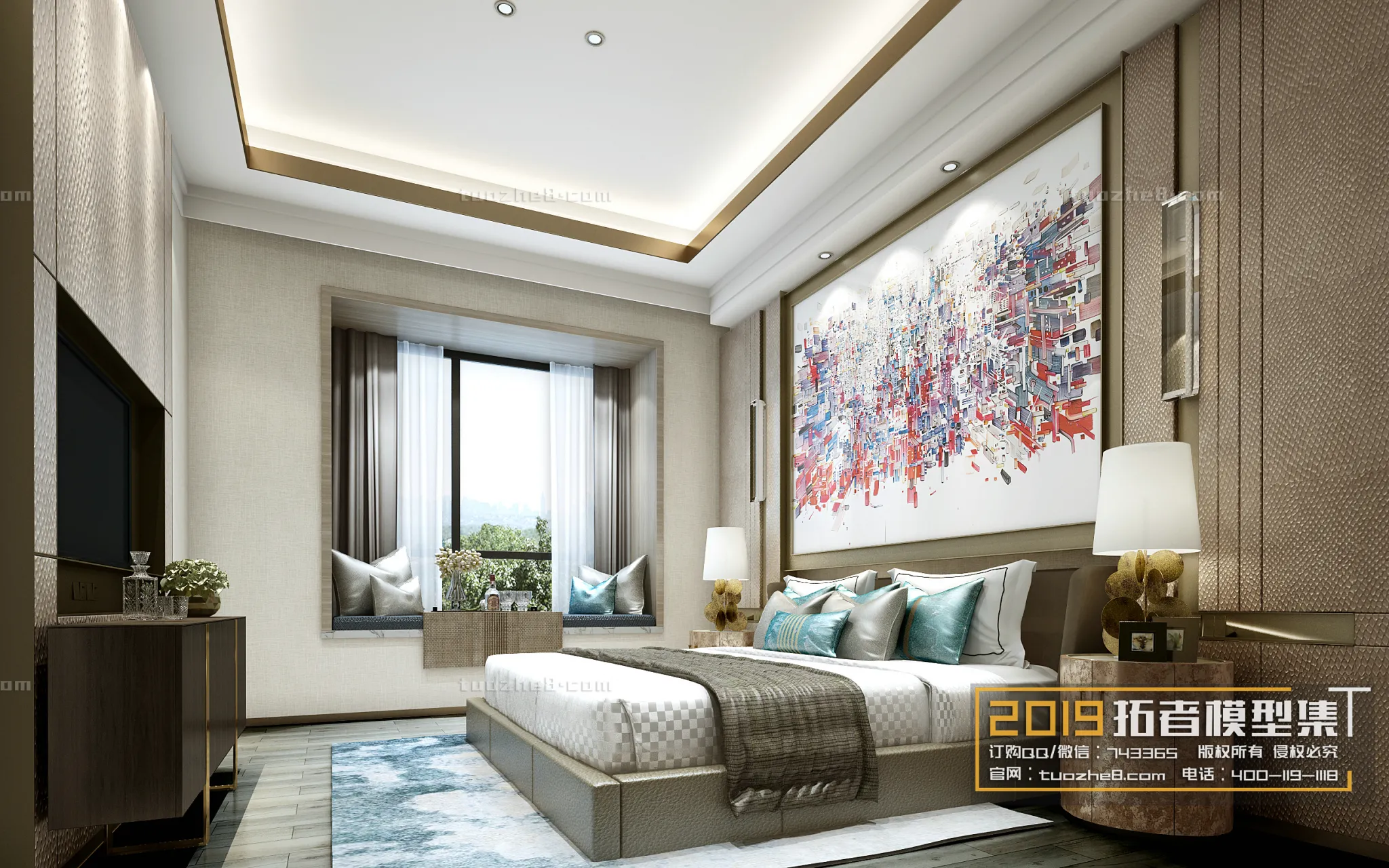 Extension Interior – BEDROOM – CHINESE STYLES – 002