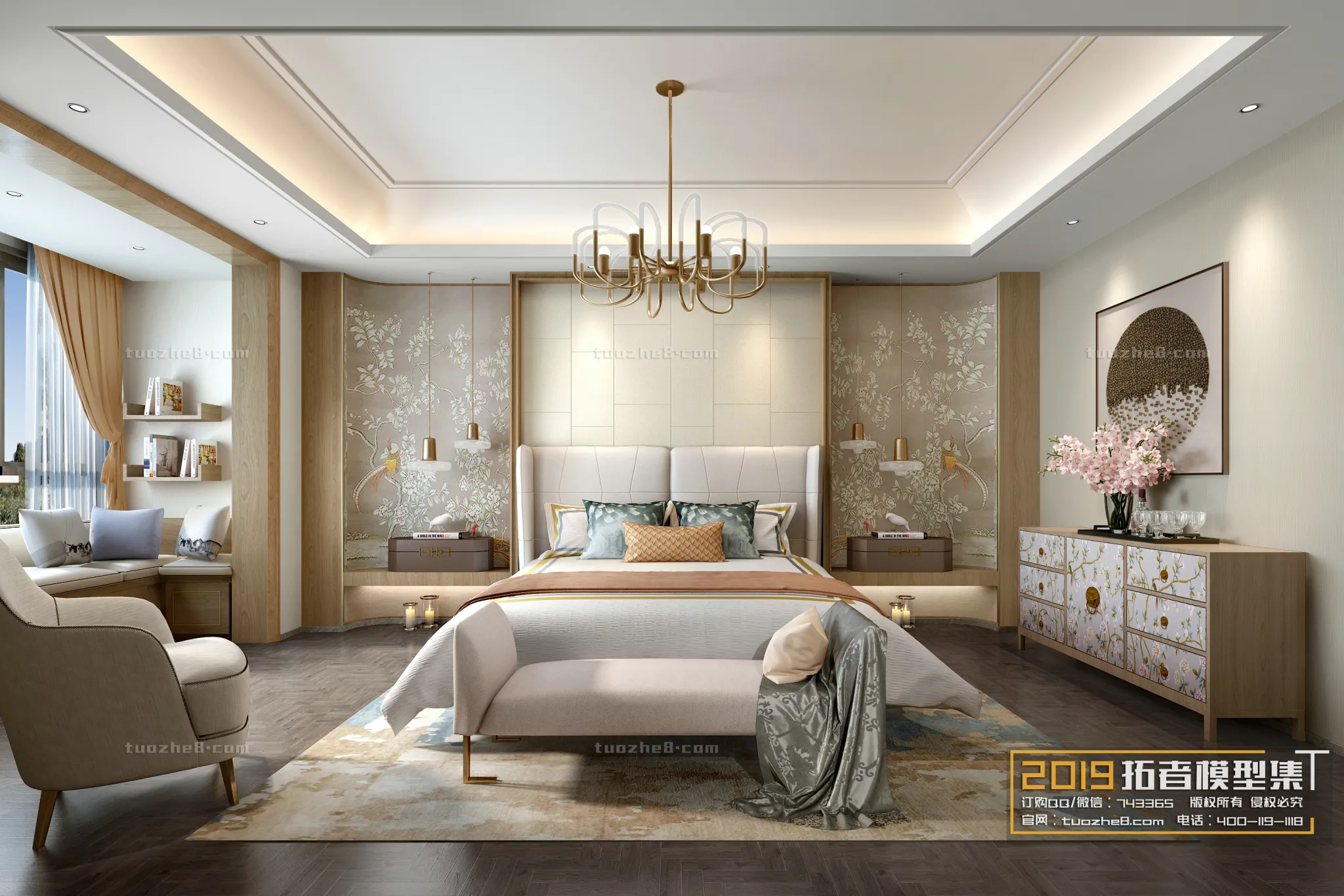 Extension Interior – BEDROOM – CHINESE STYLES – 006
