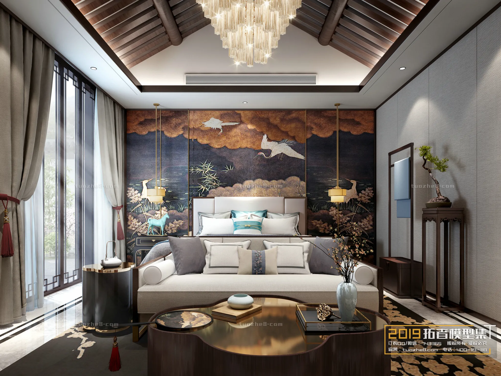 Extension Interior – BEDROOM – CHINESE STYLES – 007