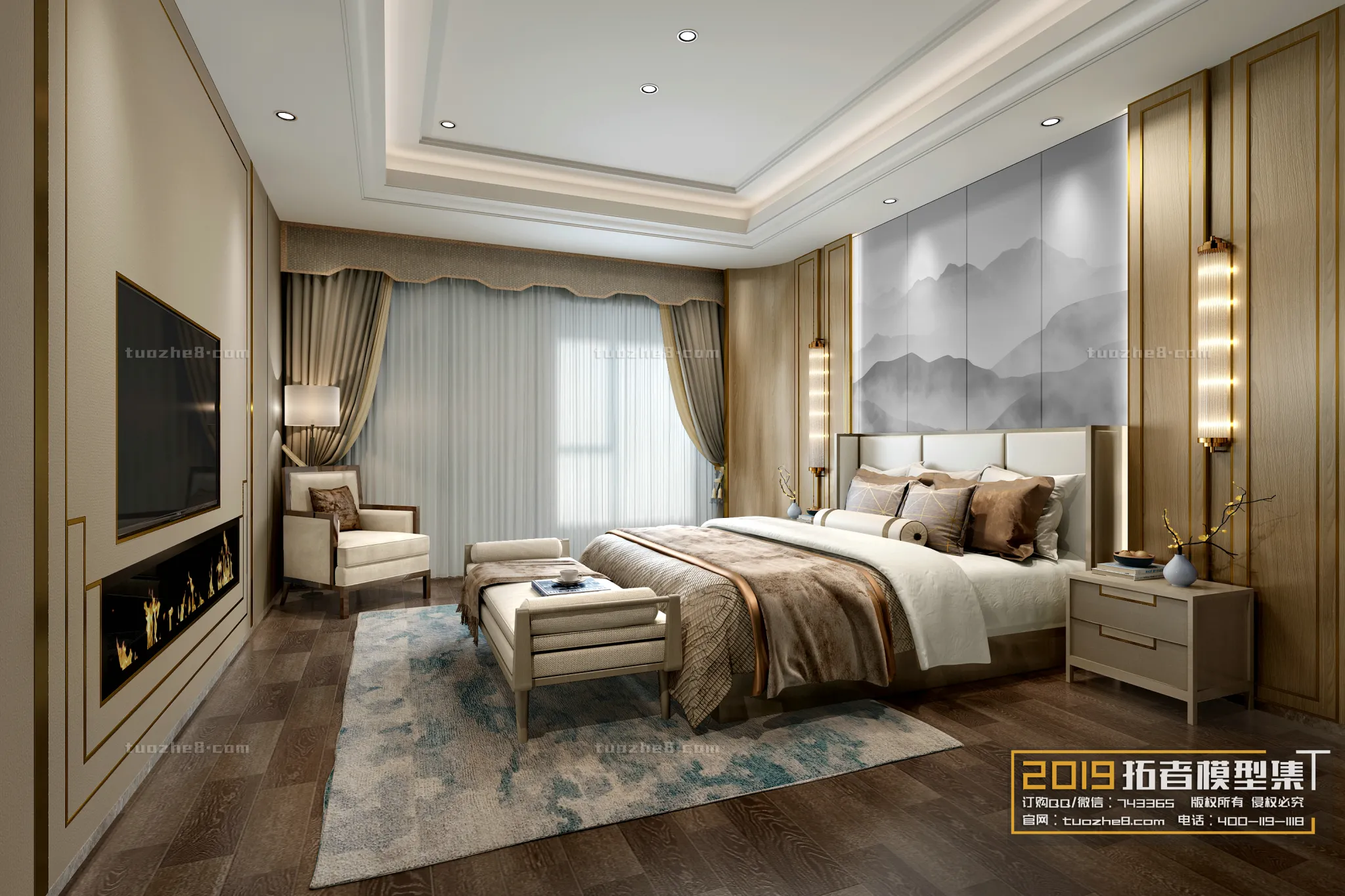 Extension Interior – BEDROOM – CHINESE STYLES – 009