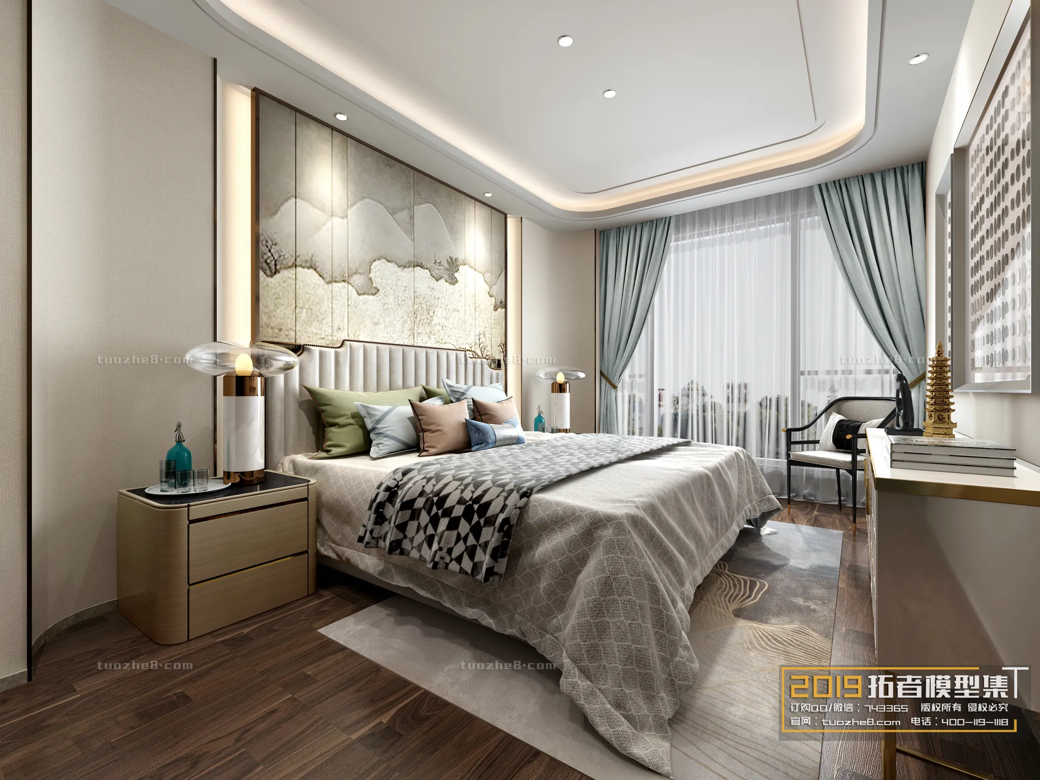 Extension Interior – BEDROOM – CHINESE STYLES – 010