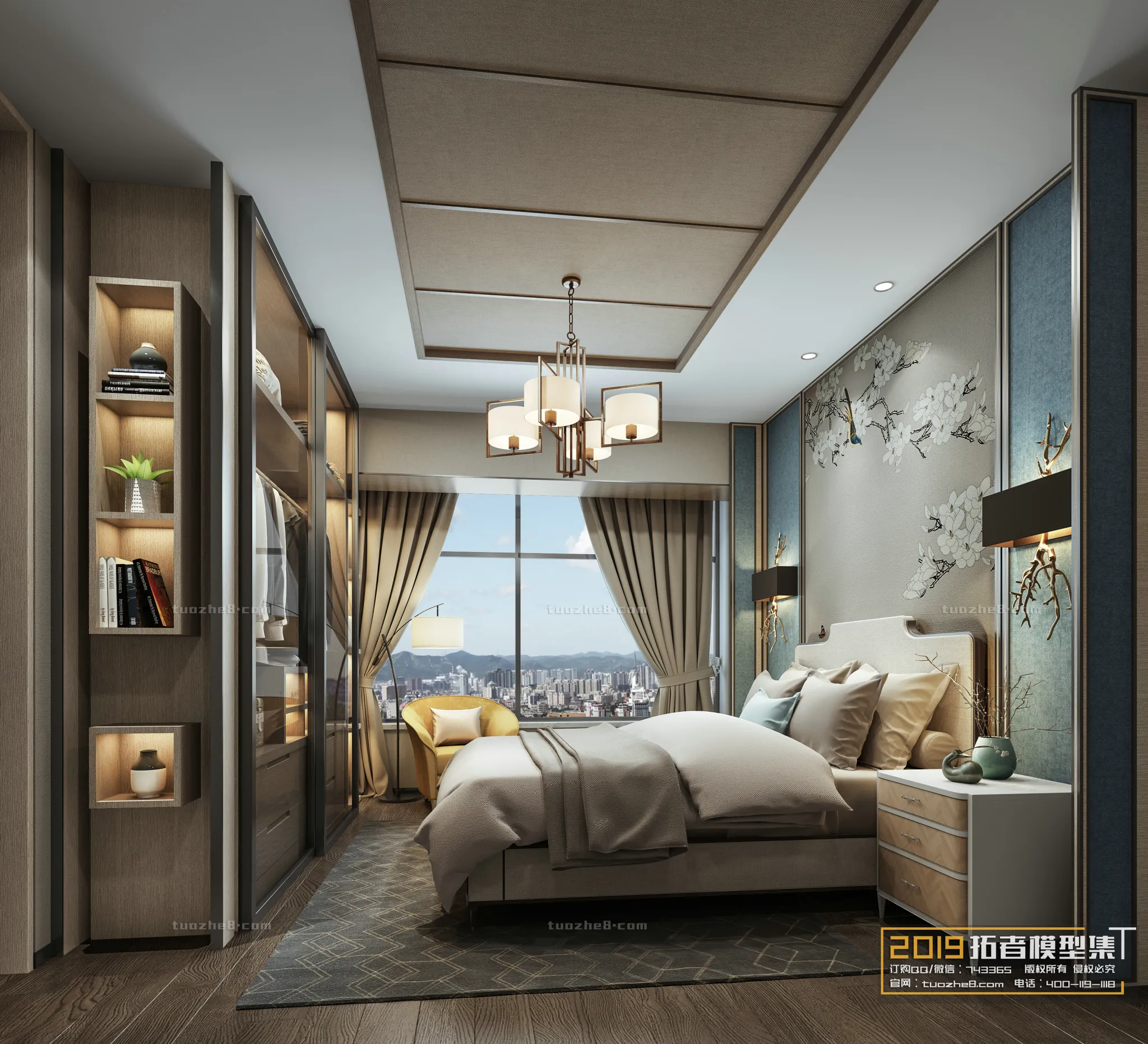 Extension Interior – BEDROOM – CHINESE STYLES – 012