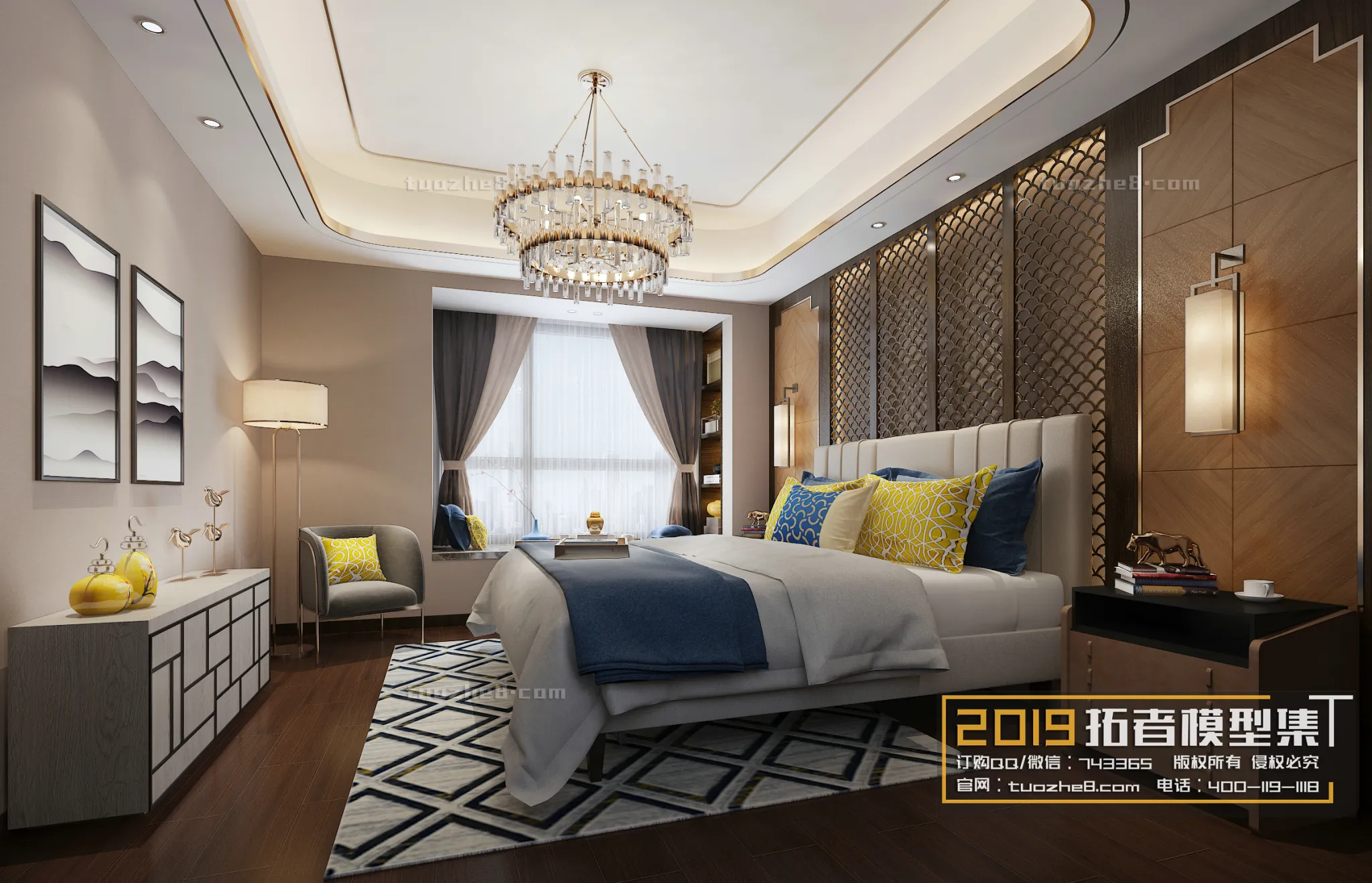 Extension Interior – BEDROOM – CHINESE STYLES – 014