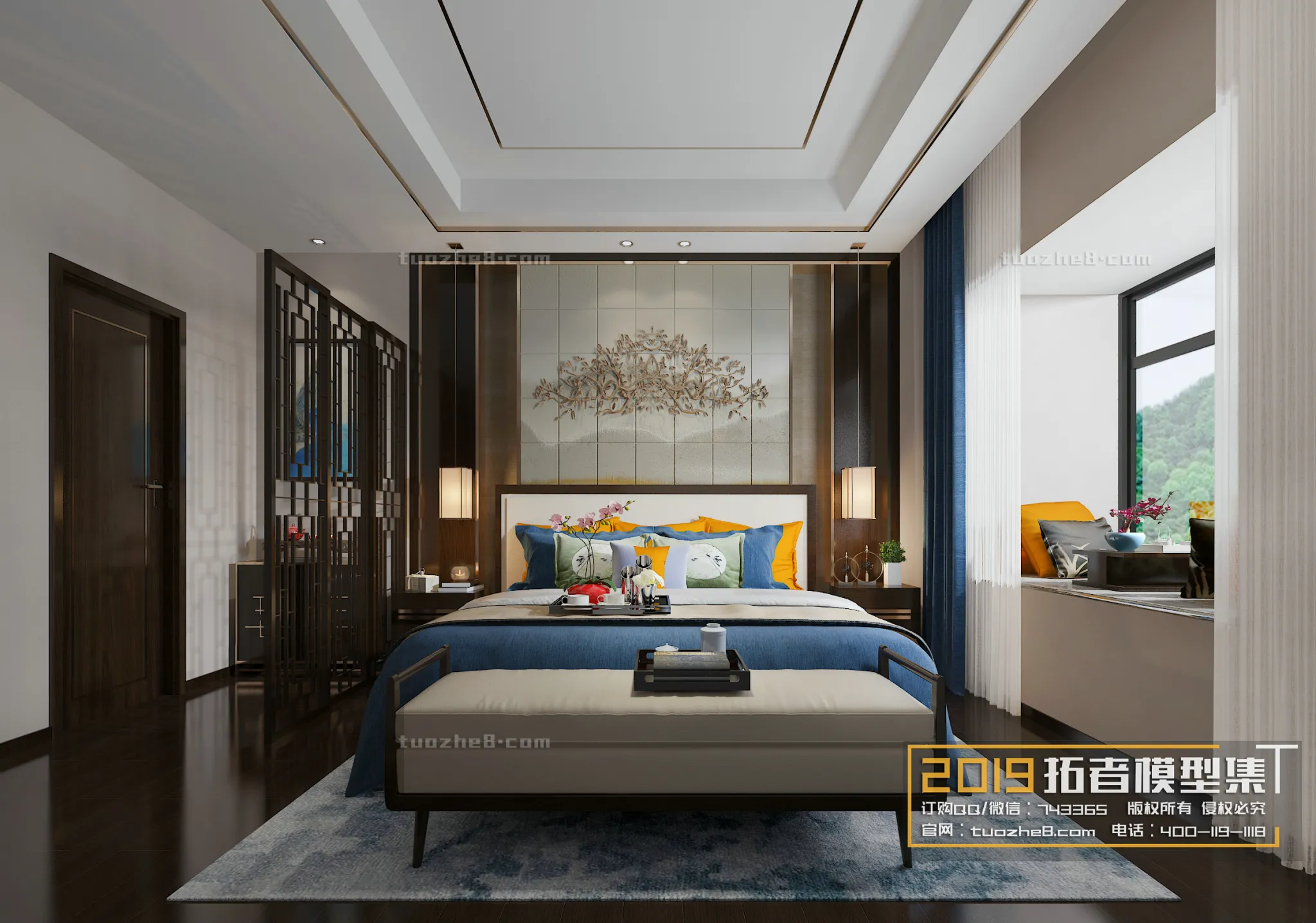 Extension Interior – BEDROOM – CHINESE STYLES – 015