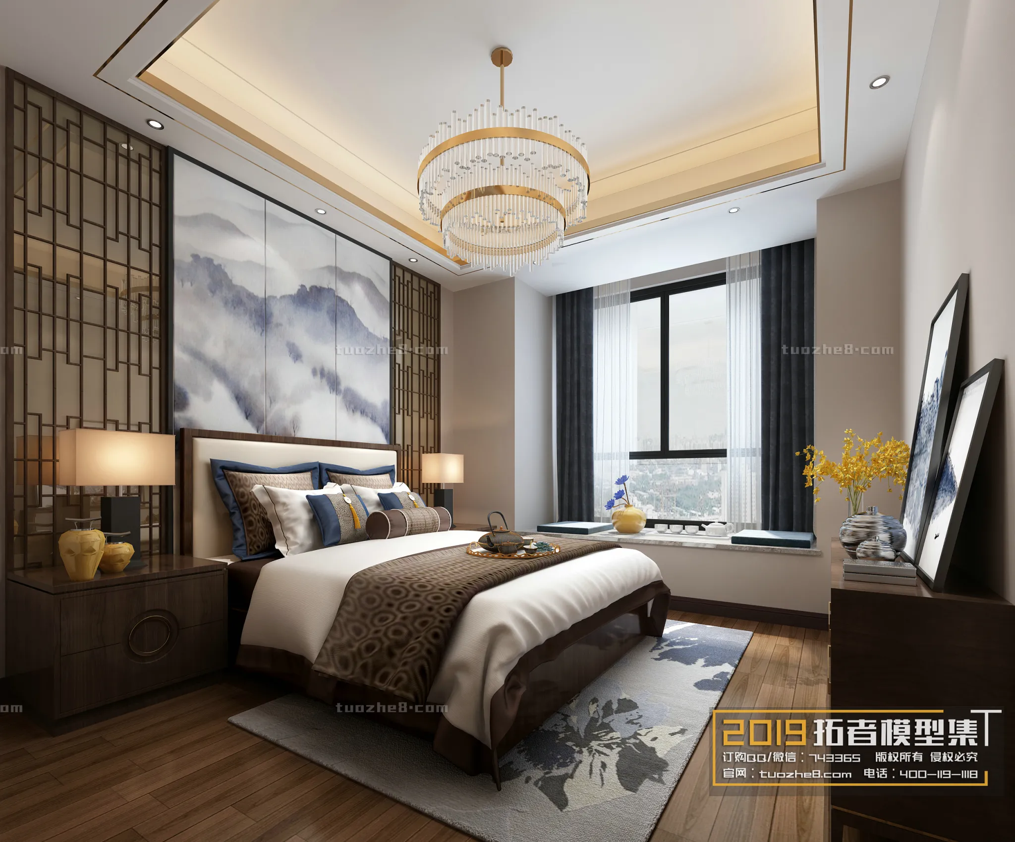 Extension Interior – BEDROOM – CHINESE STYLES – 016