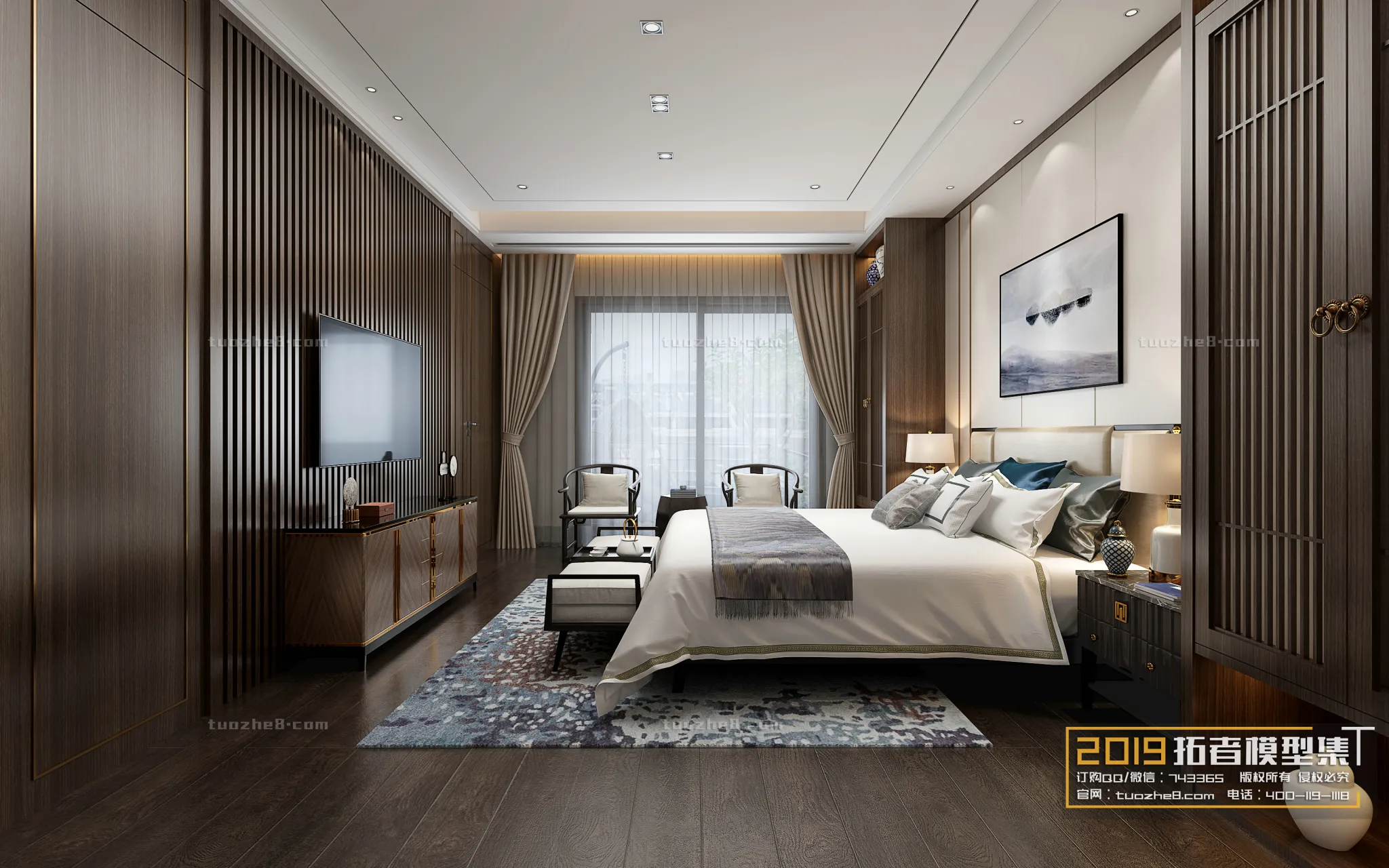 Extension Interior – BEDROOM – CHINESE STYLES – 017