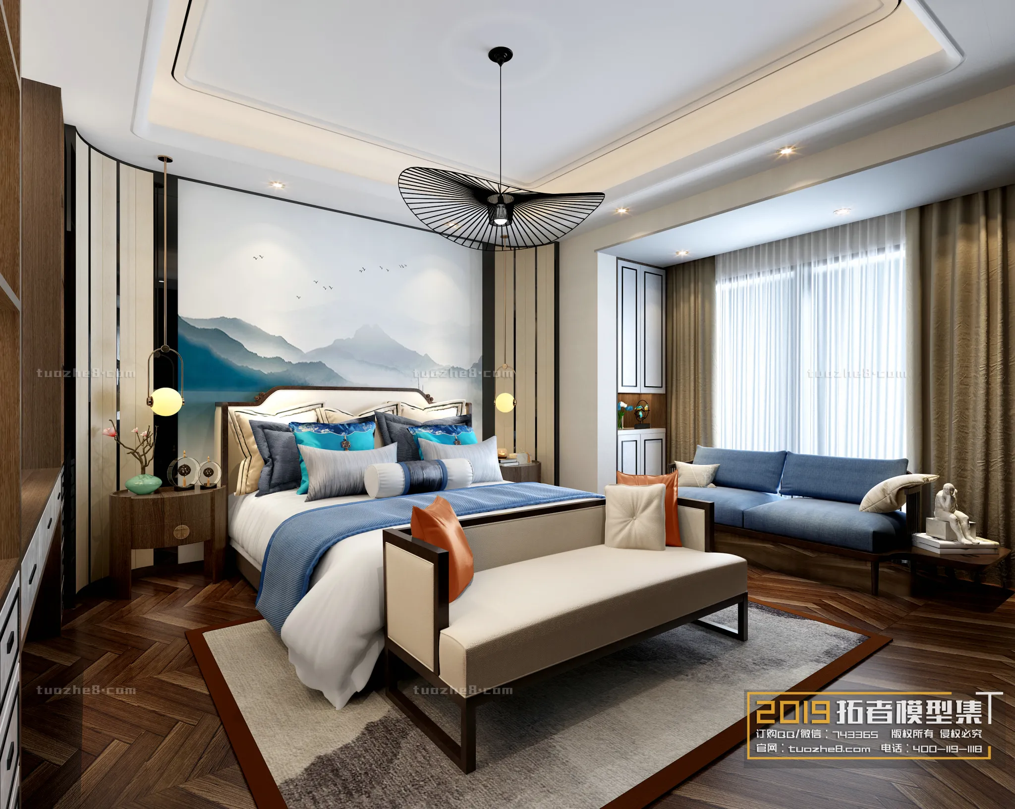 Extension Interior – BEDROOM – CHINESE STYLES – 020