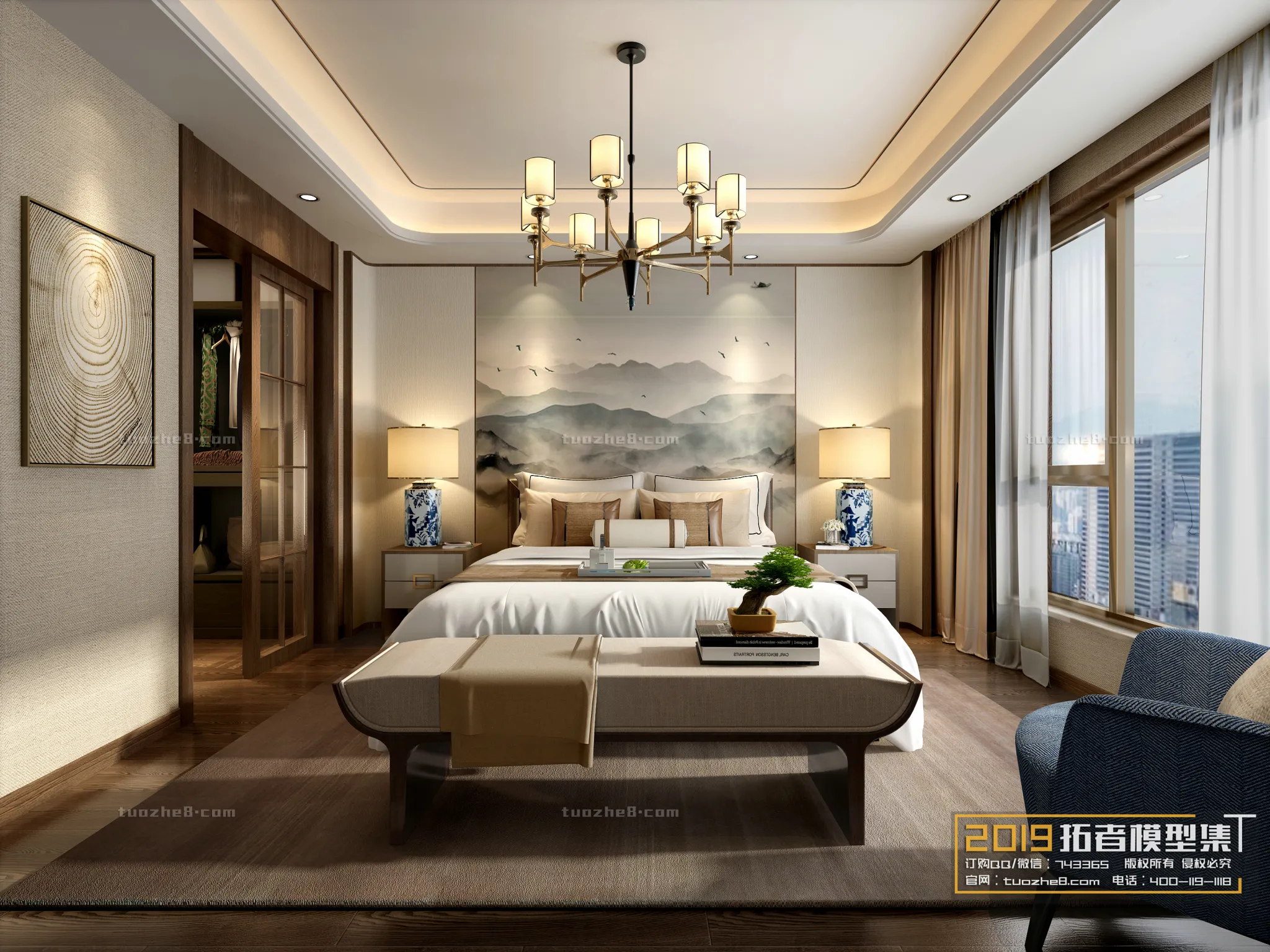 Extension Interior – BEDROOM – CHINESE STYLES – 024