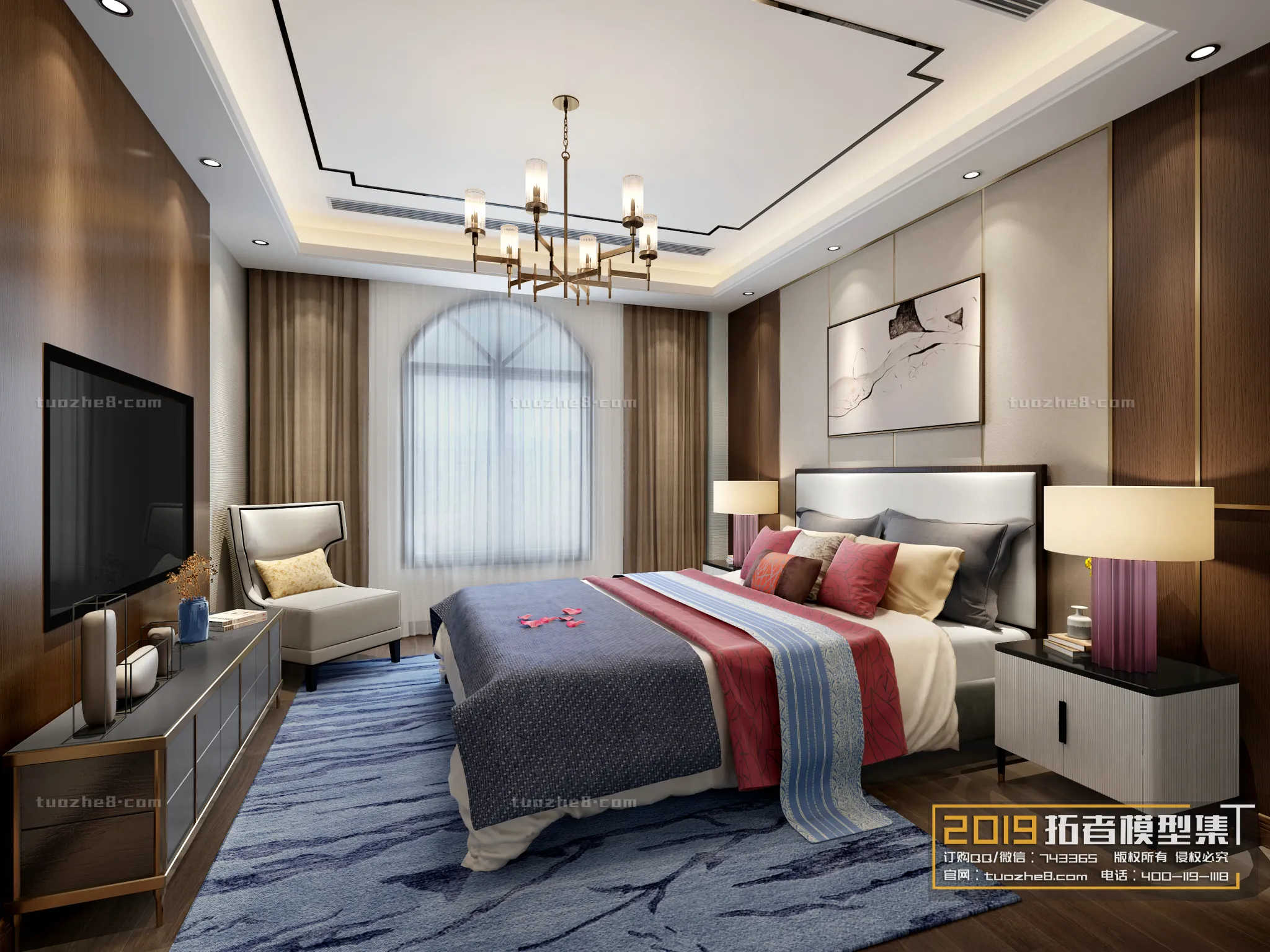 Extension Interior – BEDROOM – CHINESE STYLES – 028