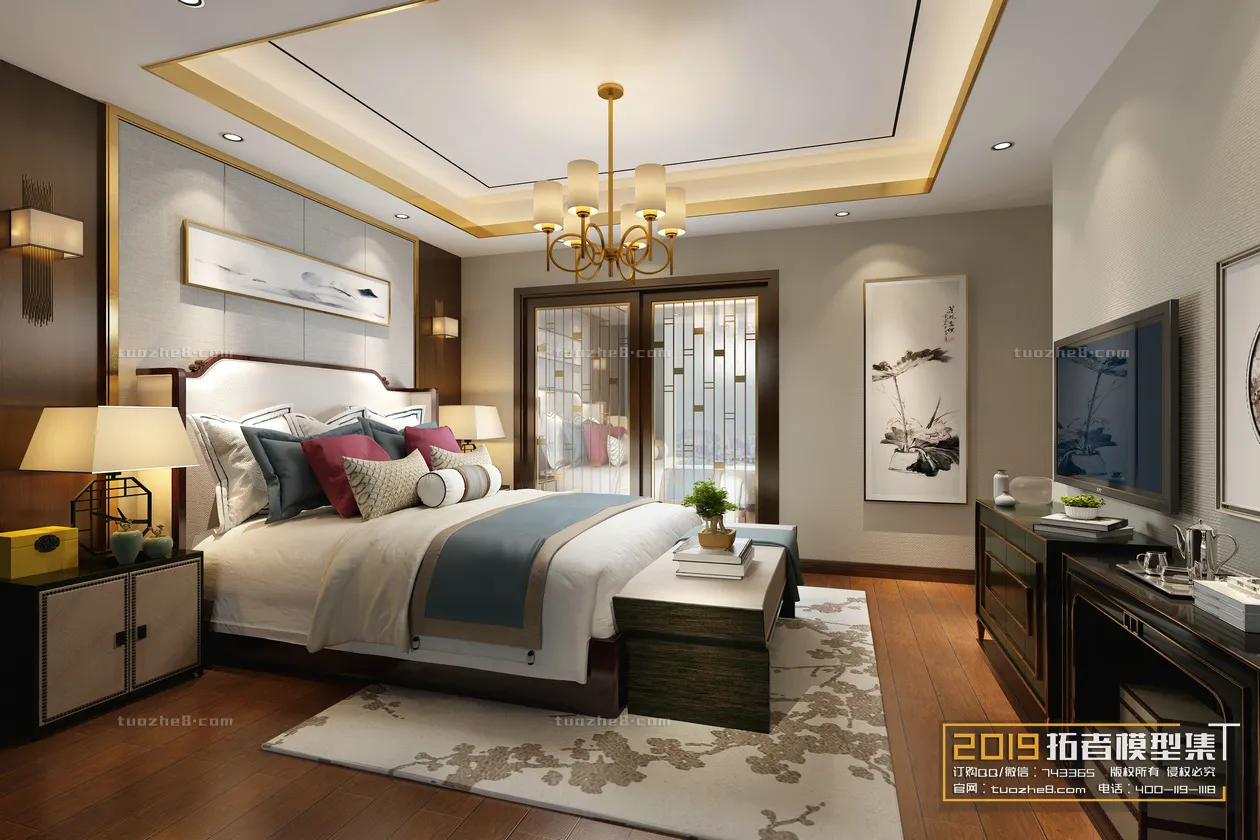 Extension Interior – BEDROOM – CHINESE STYLES – 030