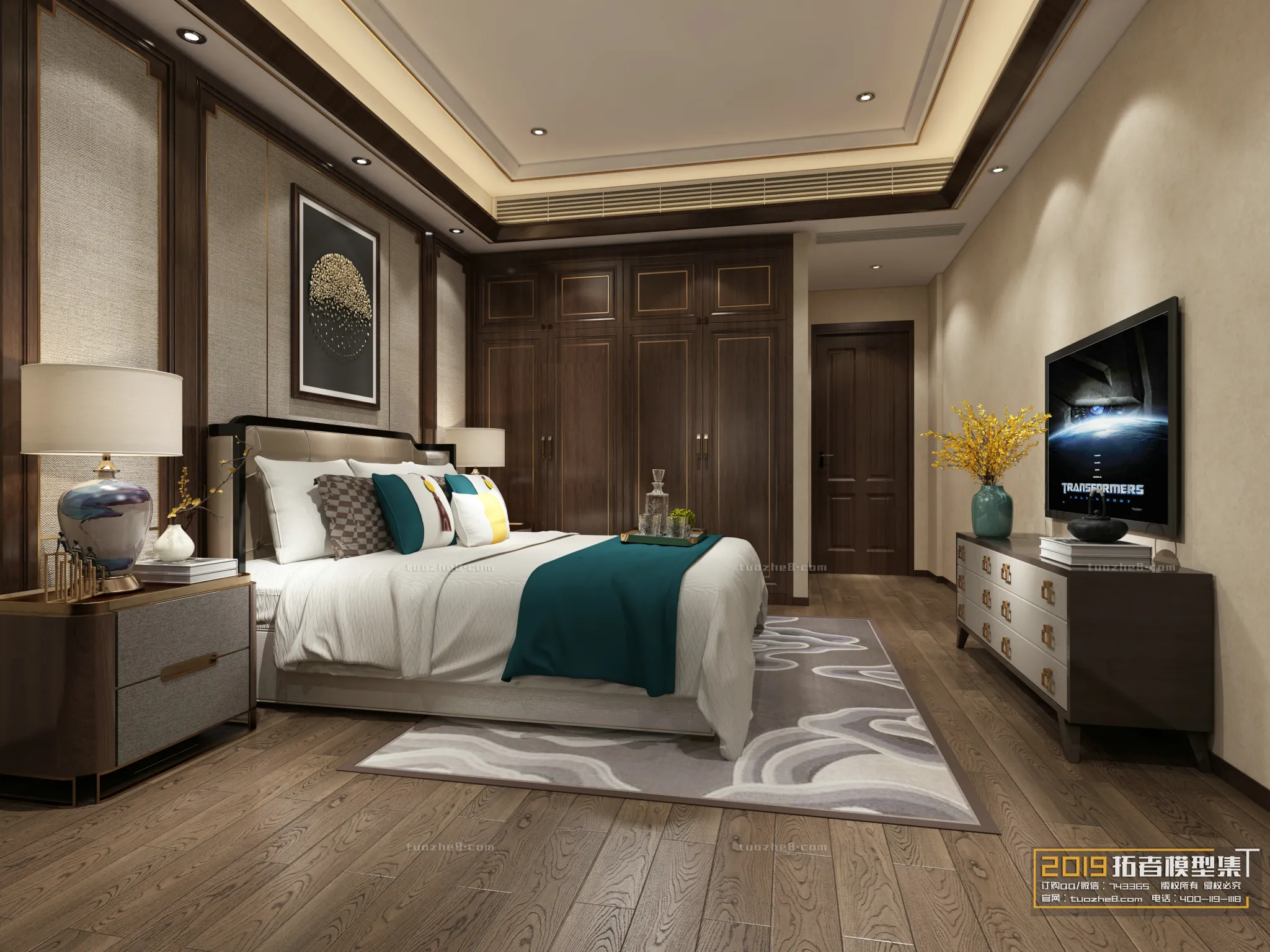 Extension Interior – BEDROOM – CHINESE STYLES – 031