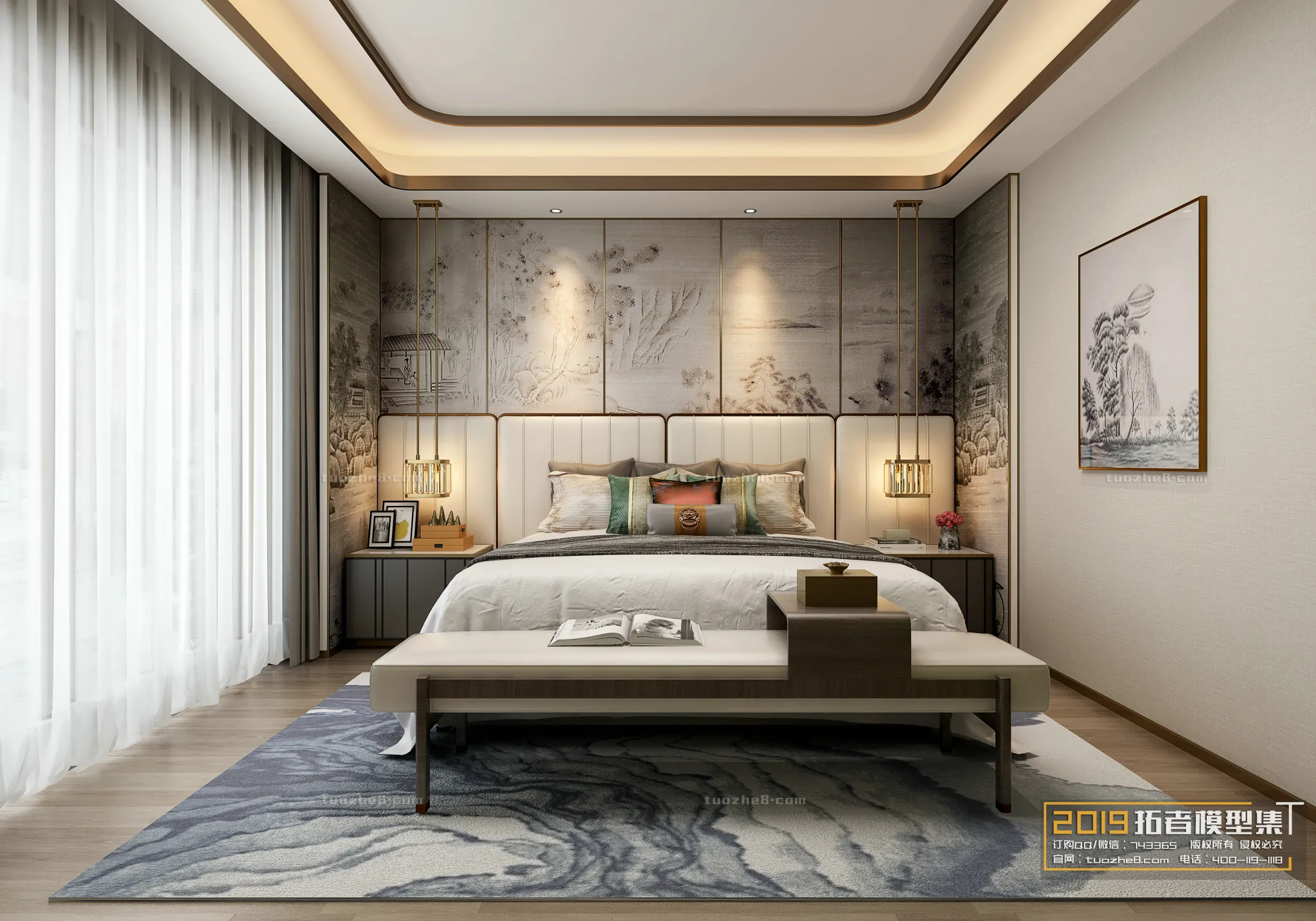 Extension Interior – BEDROOM – CHINESE STYLES – 034