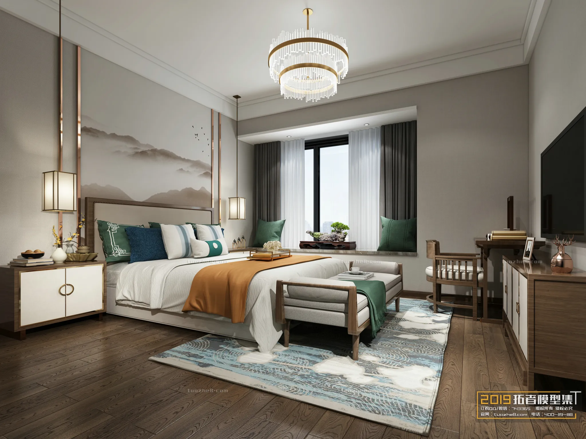 Extension Interior – BEDROOM – CHINESE STYLES – 035