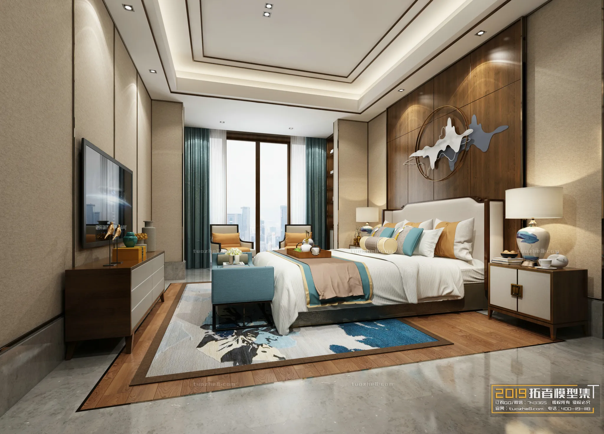 Extension Interior – BEDROOM – CHINESE STYLES – 037