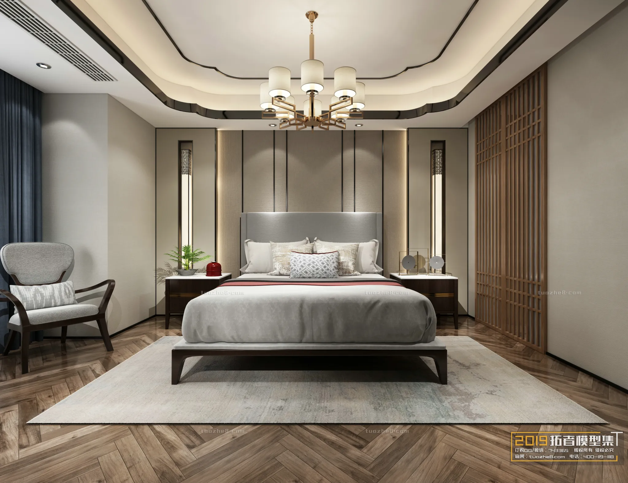 Extension Interior – BEDROOM – CHINESE STYLES – 042