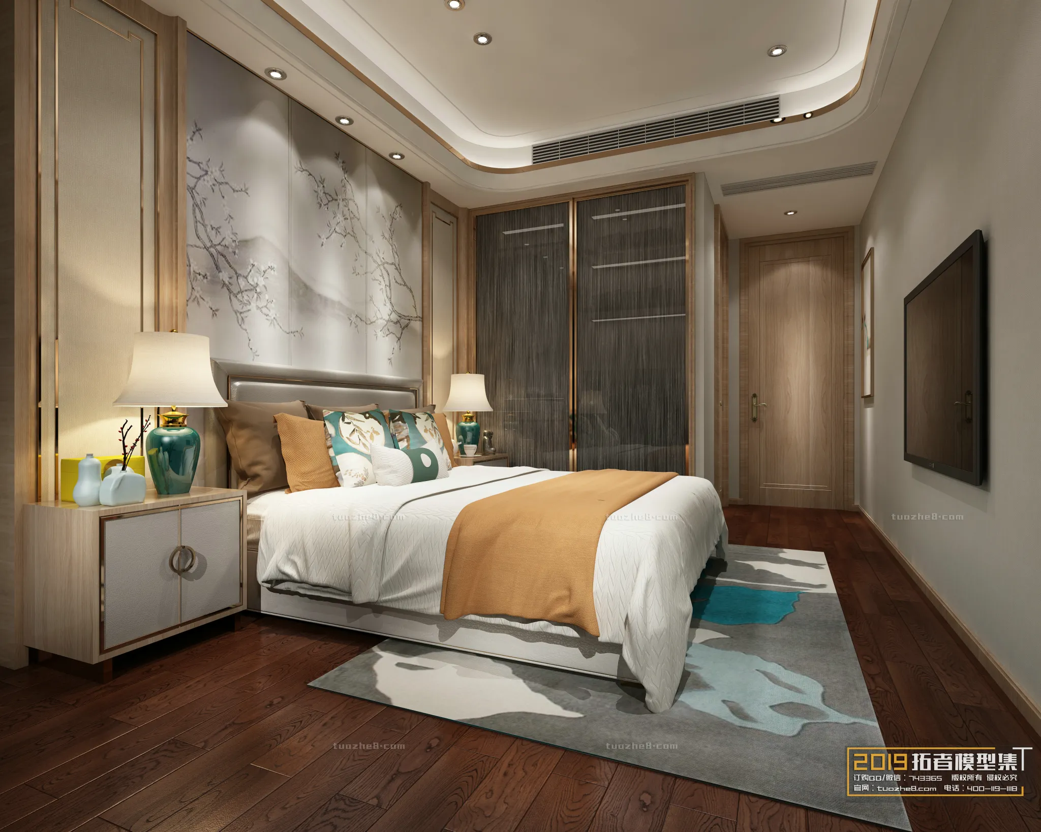 Extension Interior – BEDROOM – CHINESE STYLES – 043
