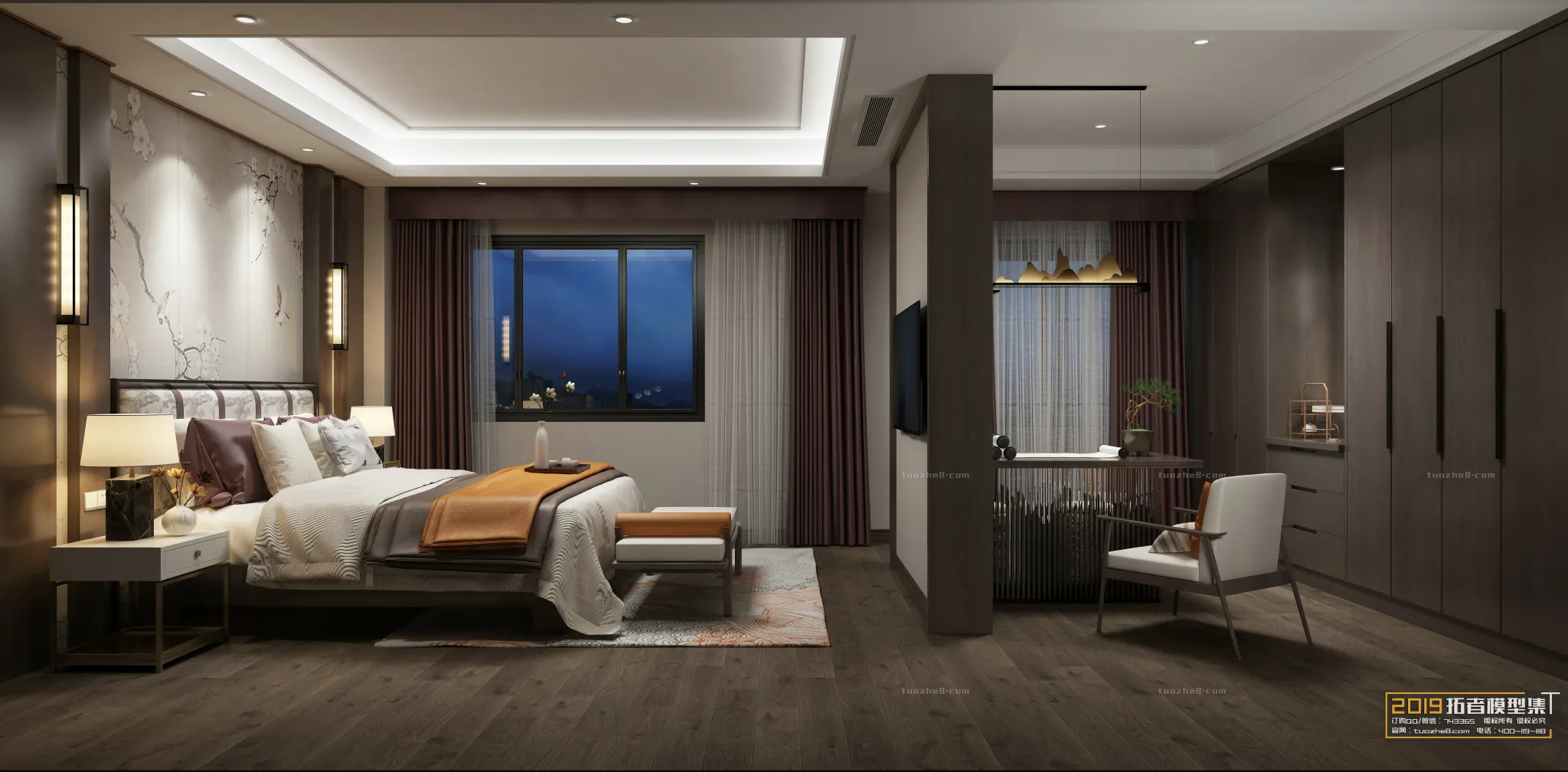 Extension Interior – BEDROOM – CHINESE STYLES – 046