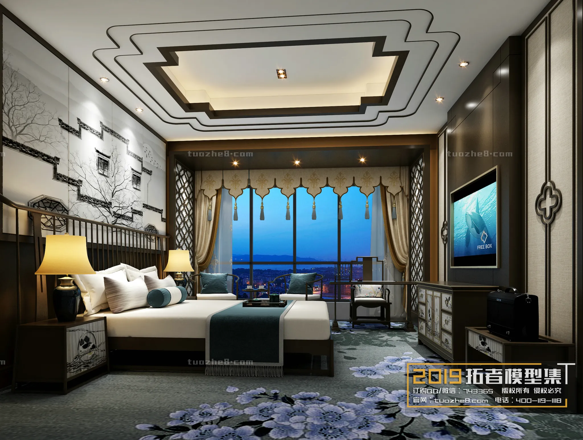 Extension Interior – BEDROOM – CHINESE STYLES – 052