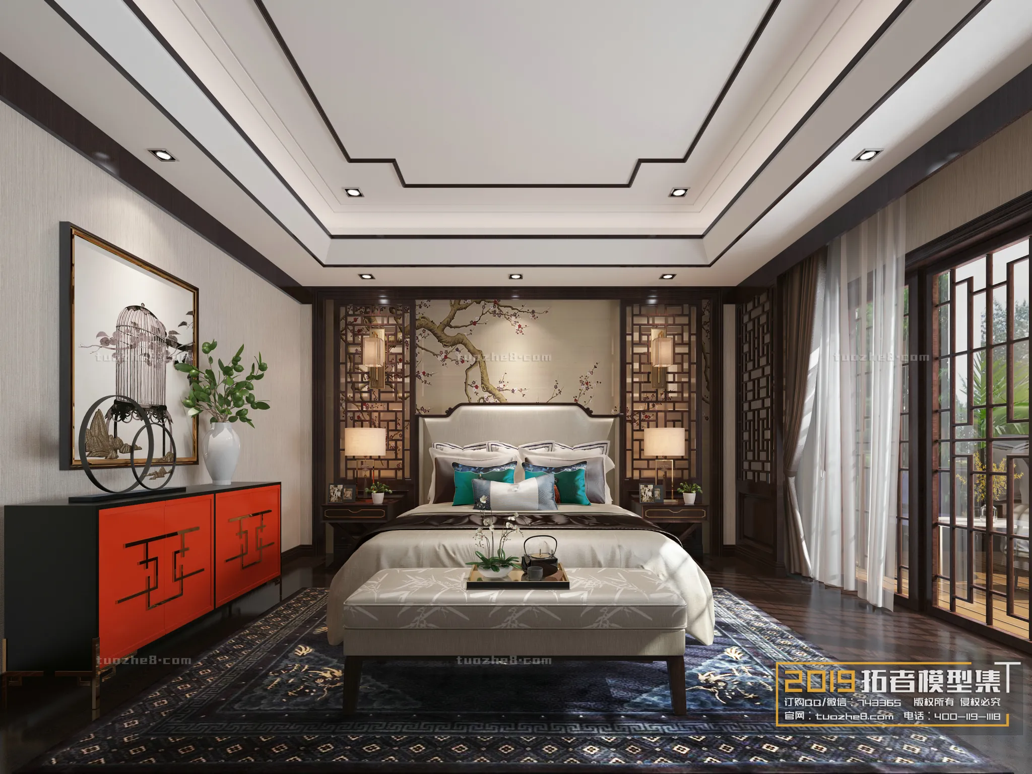 Extension Interior – BEDROOM – CHINESE STYLES – 055