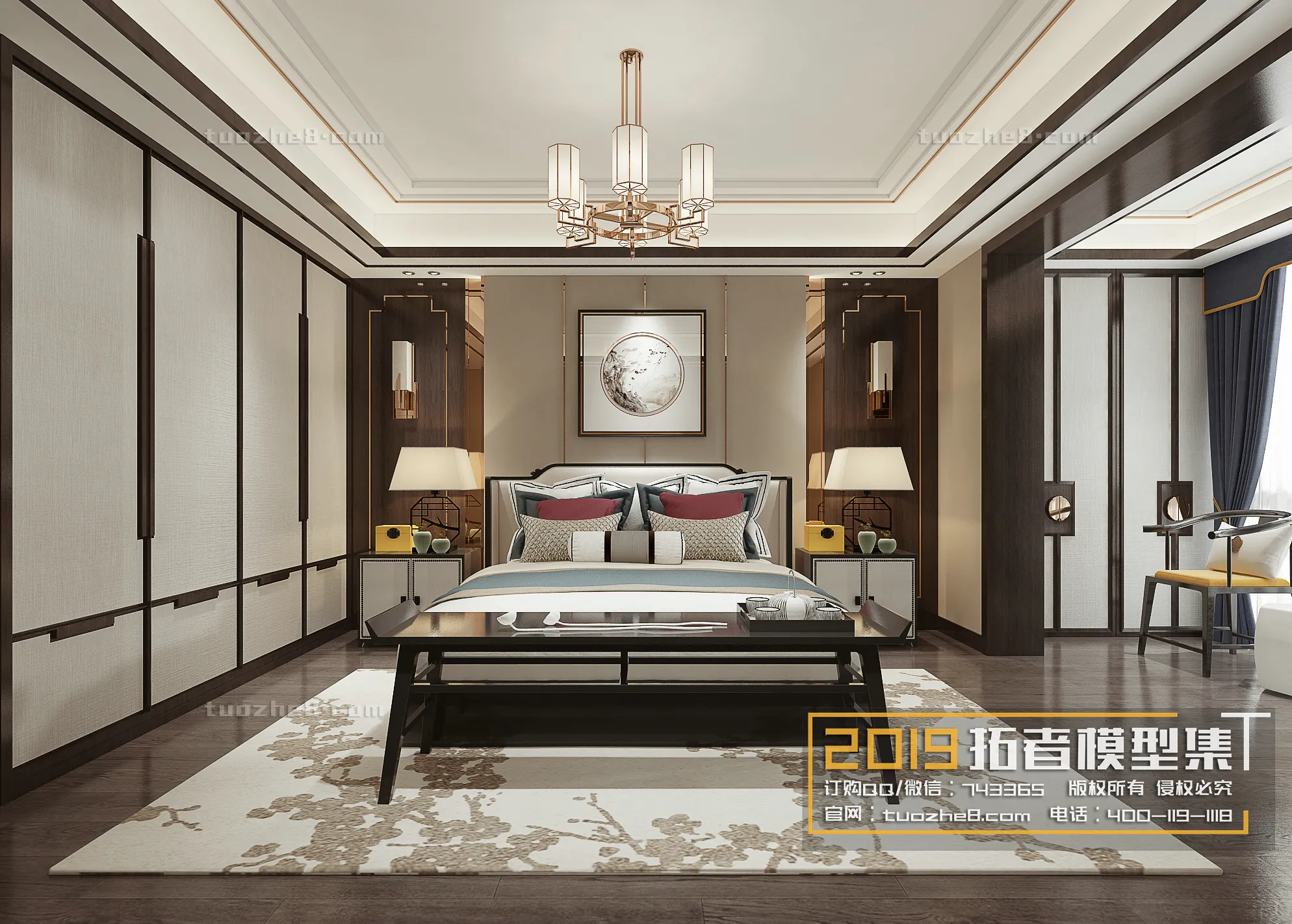 Extension Interior – BEDROOM – CHINESE STYLES – 059