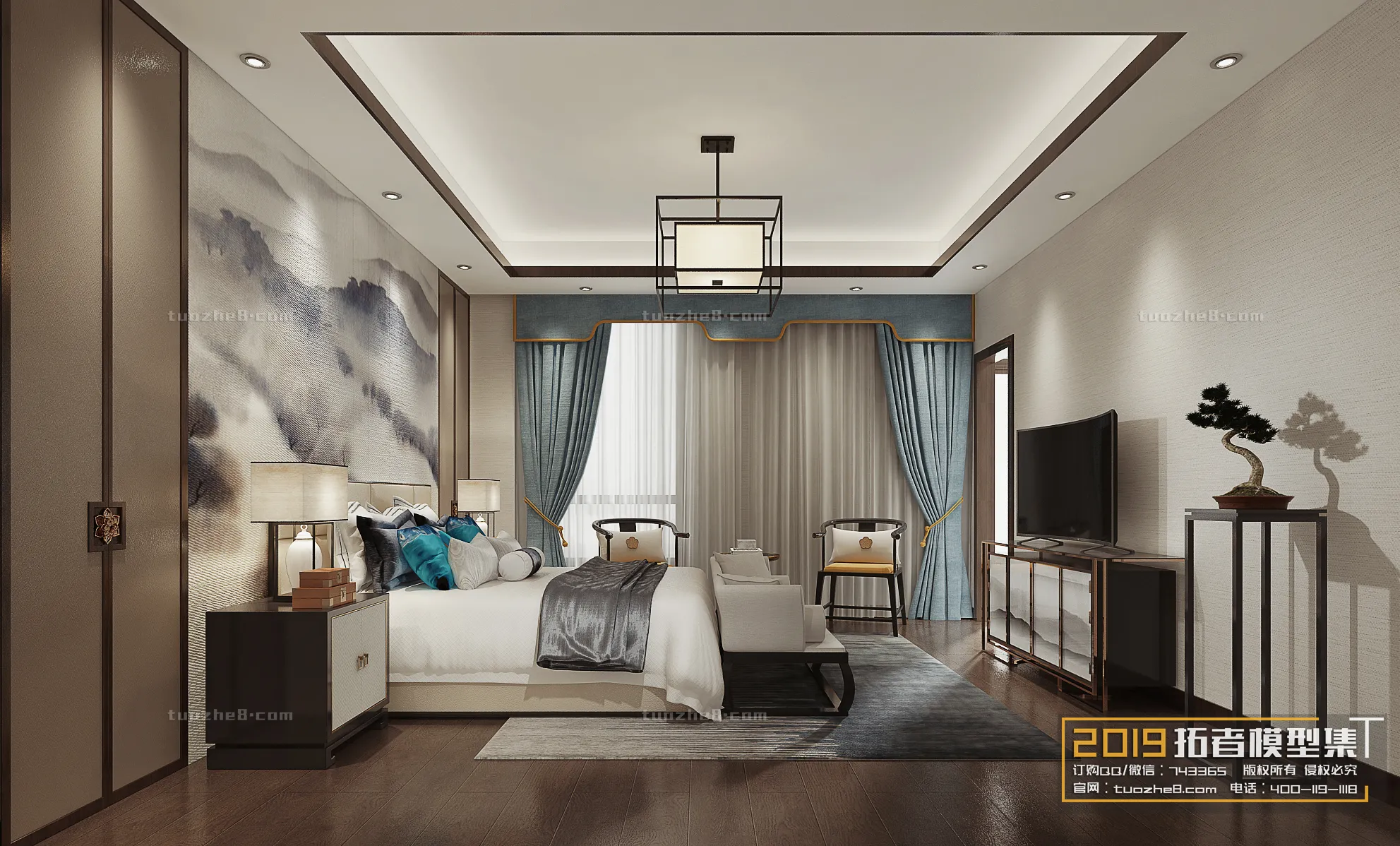 Extension Interior – BEDROOM – CHINESE STYLES – 061