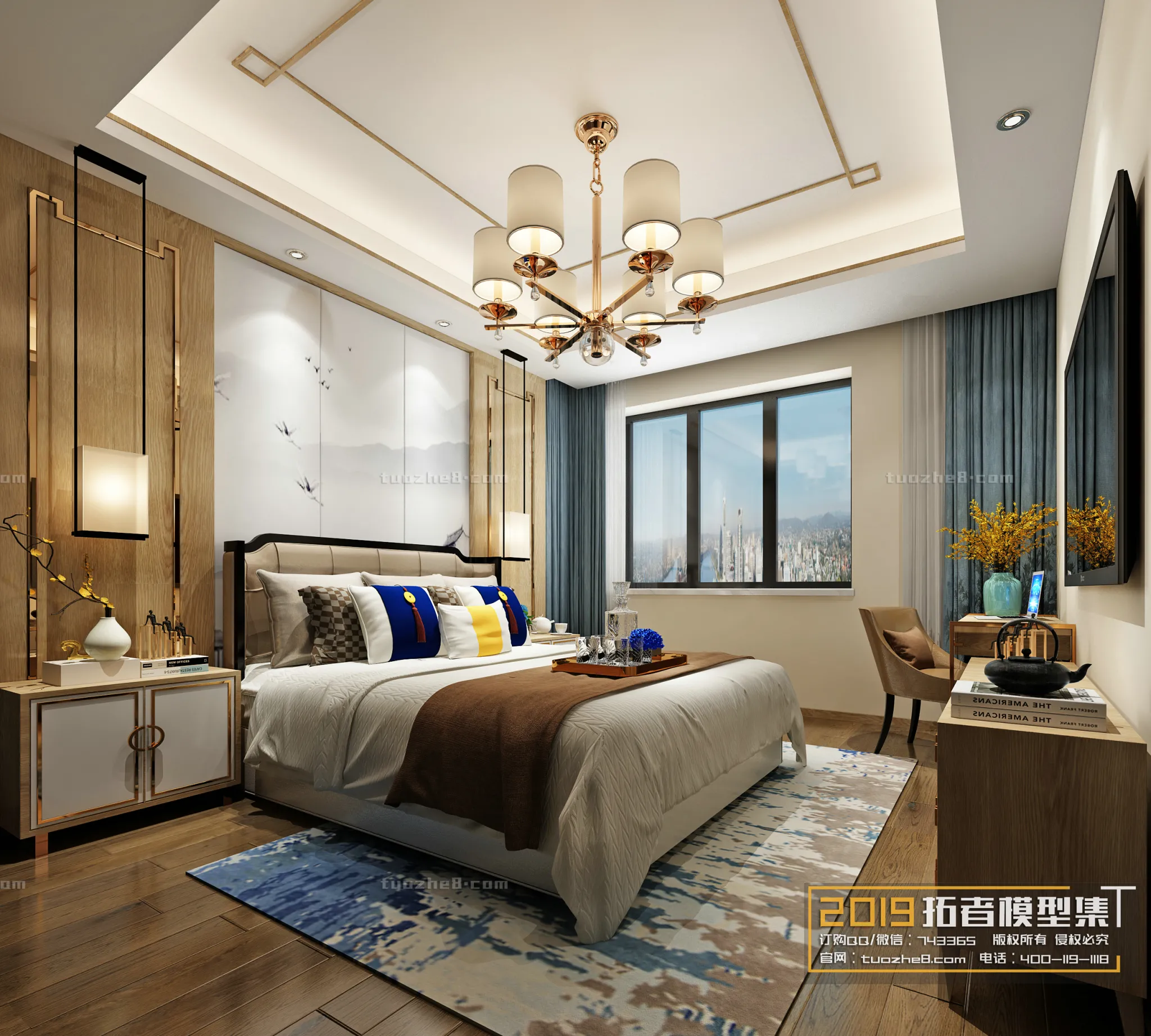 Extension Interior – BEDROOM – CHINESE STYLES – 063