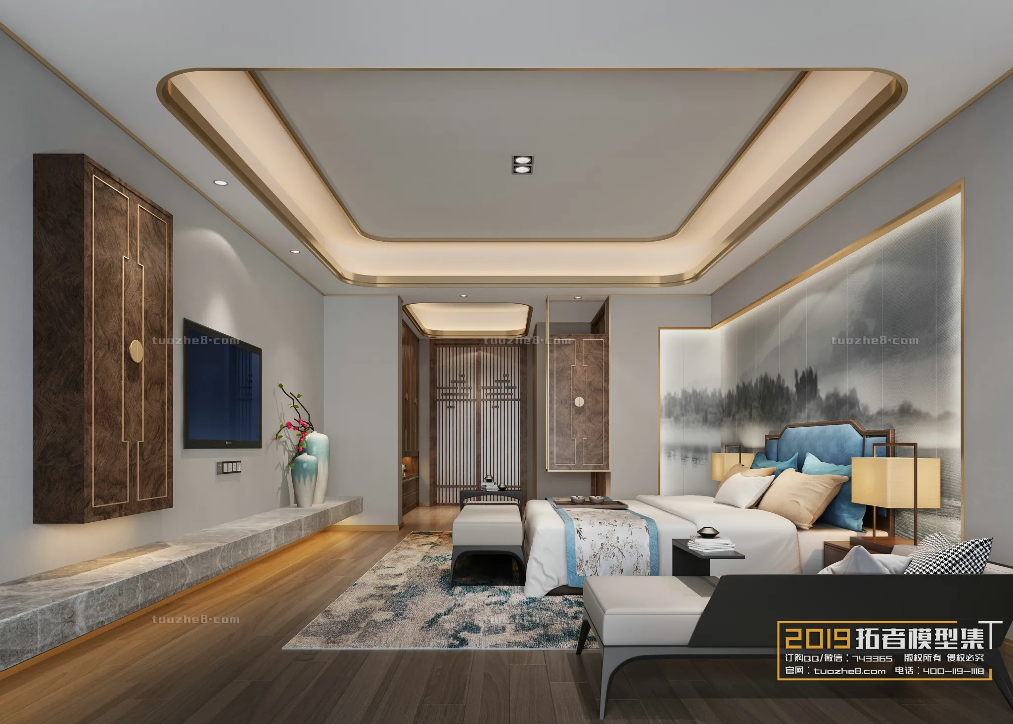 Extension Interior – BEDROOM – CHINESE STYLES – 070