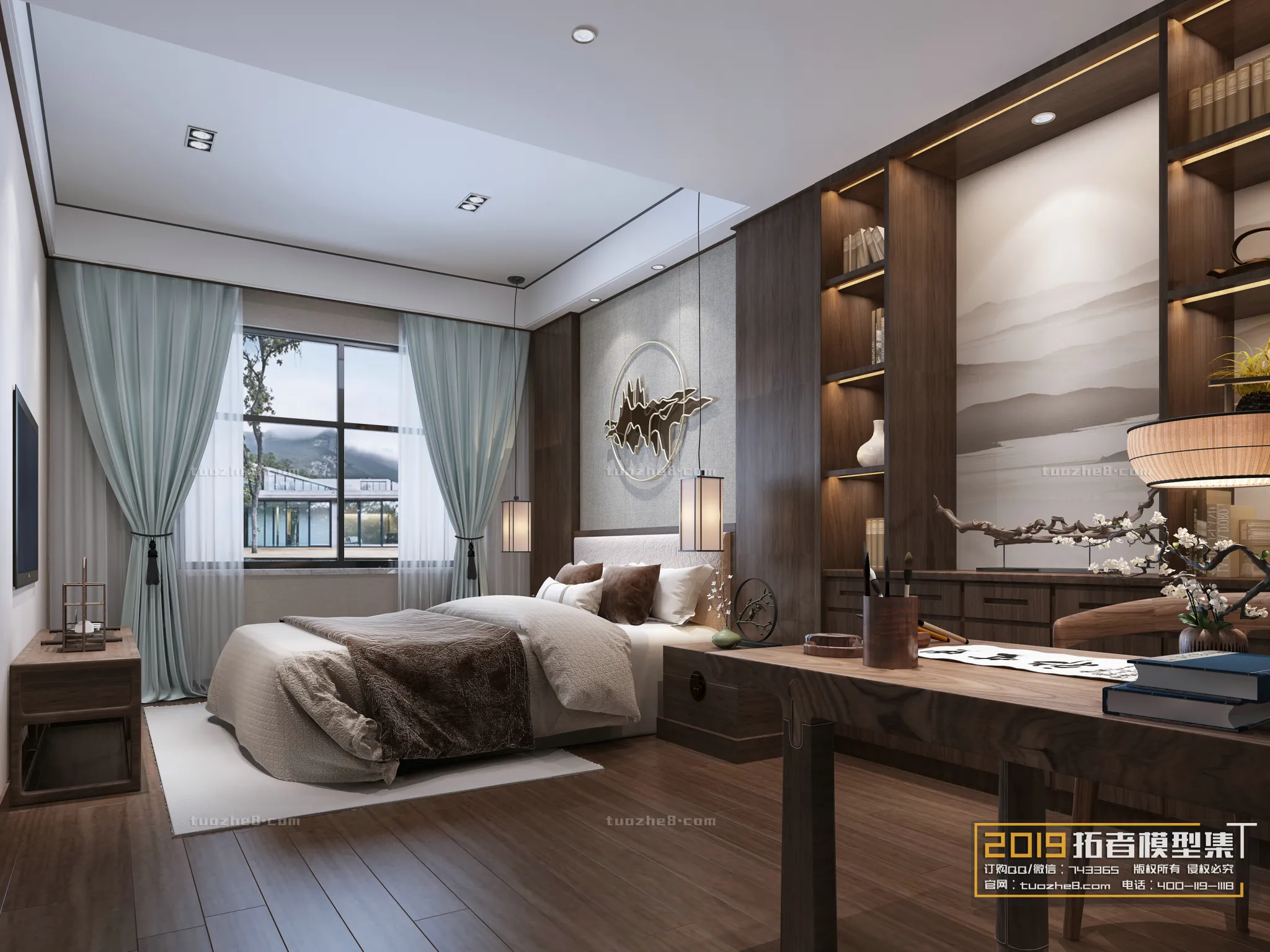 Extension Interior – BEDROOM – CHINESE STYLES – 074