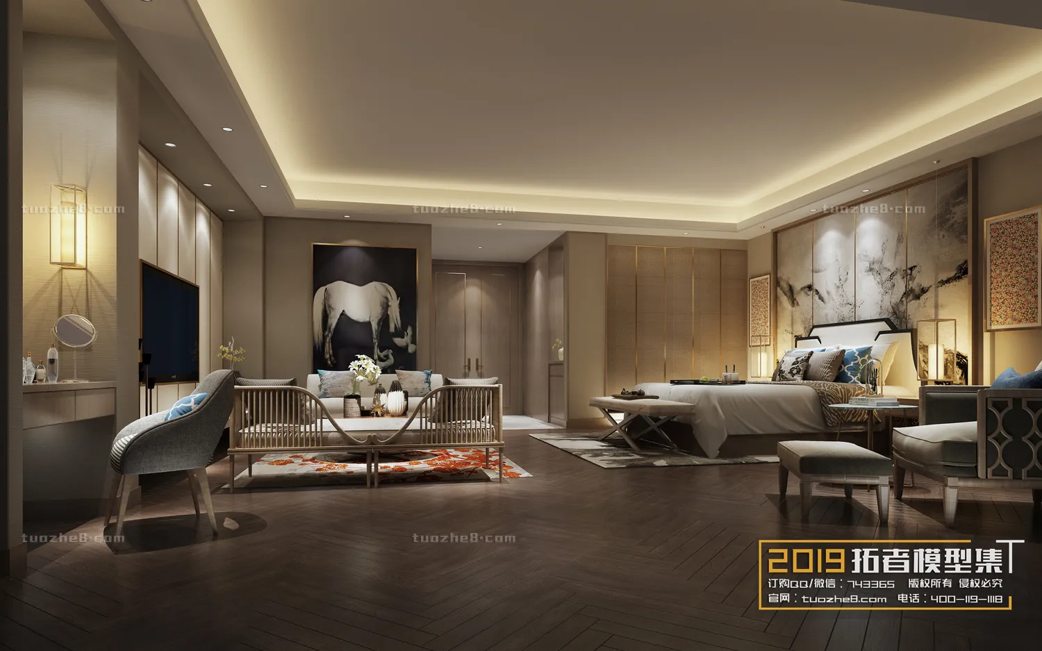 Extension Interior – BEDROOM – CHINESE STYLES – 075
