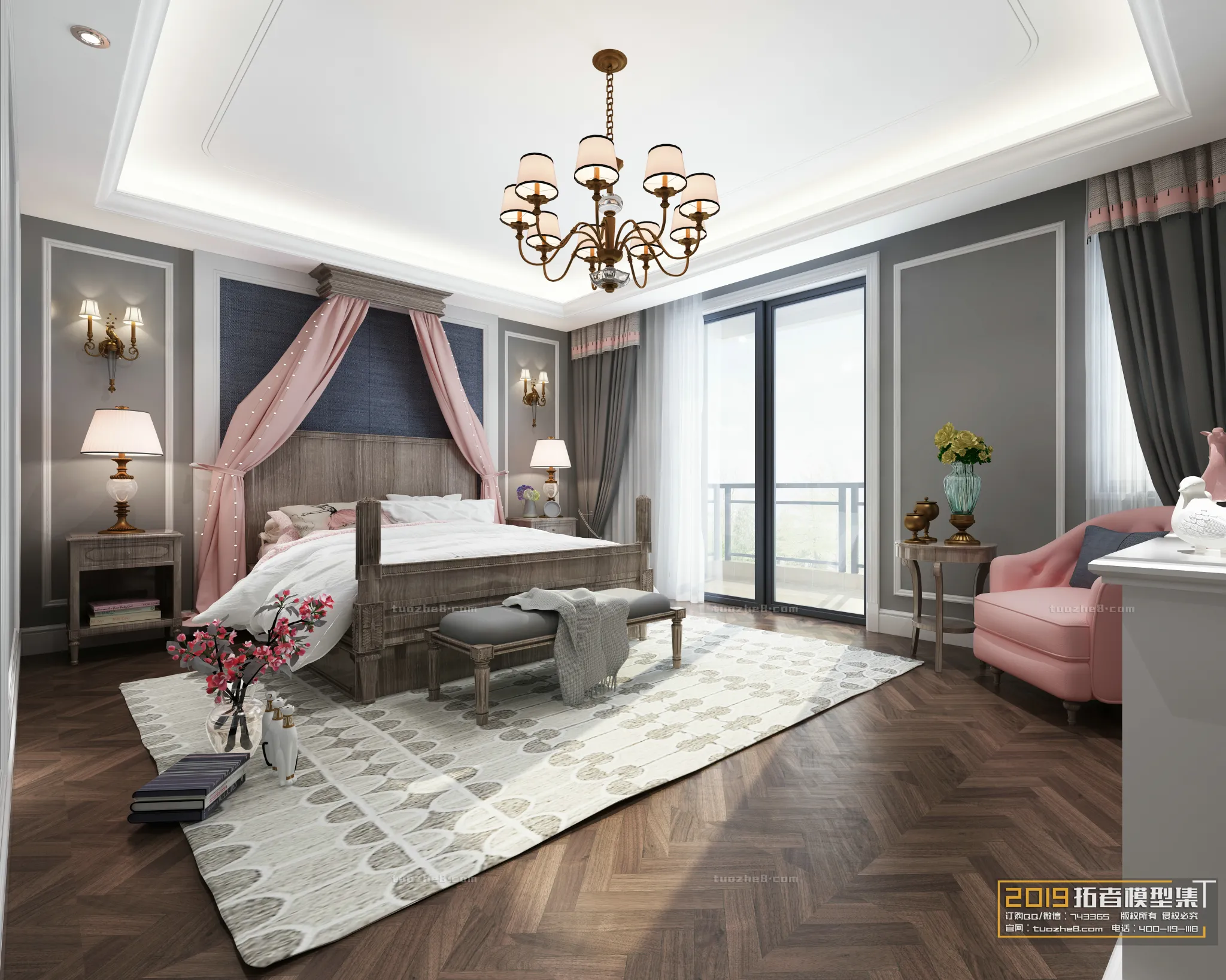 Extension Interior – BEDROOM – EUROPEAN STYLES – 003