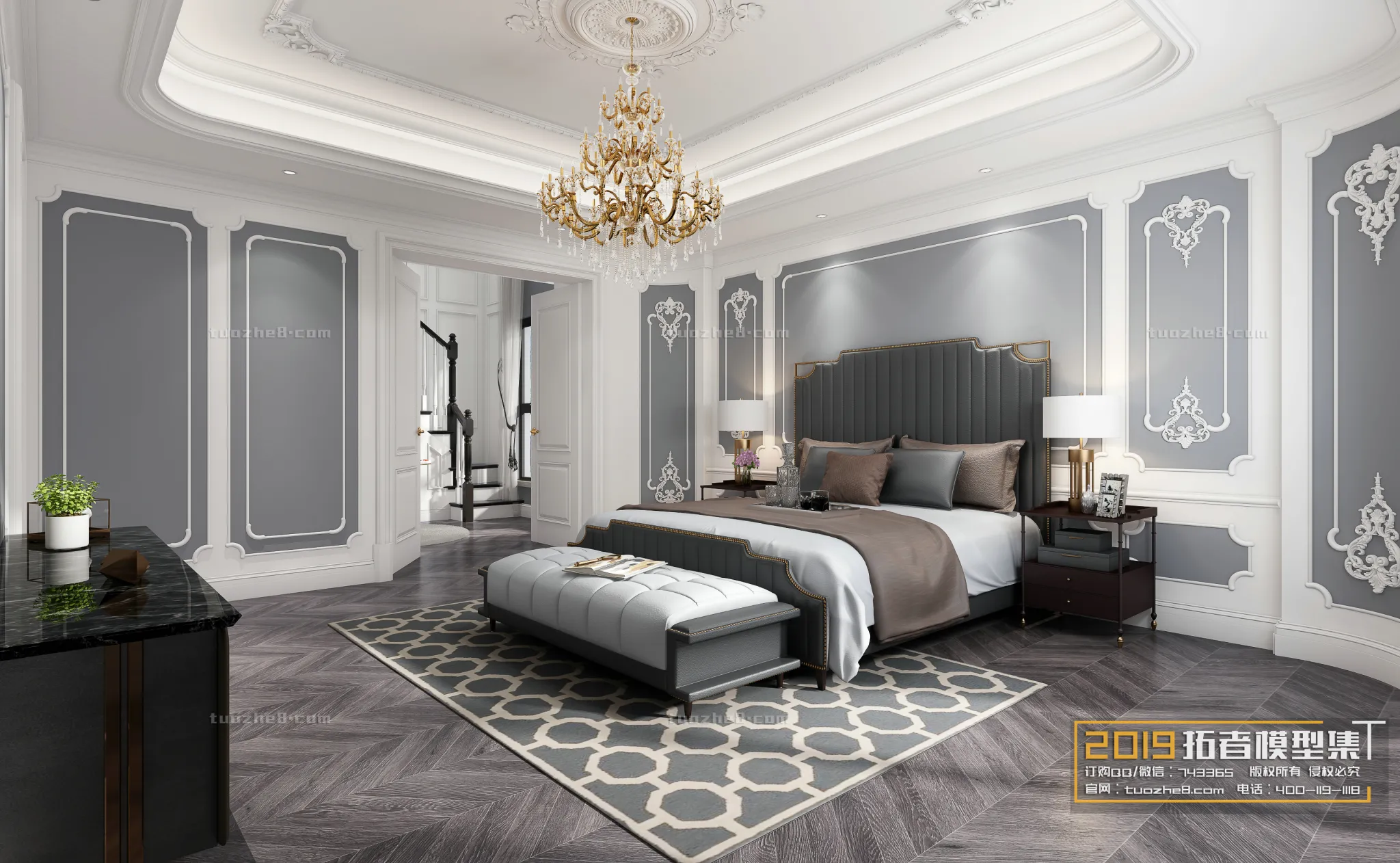 Extension Interior – BEDROOM – EUROPEAN STYLES – 008