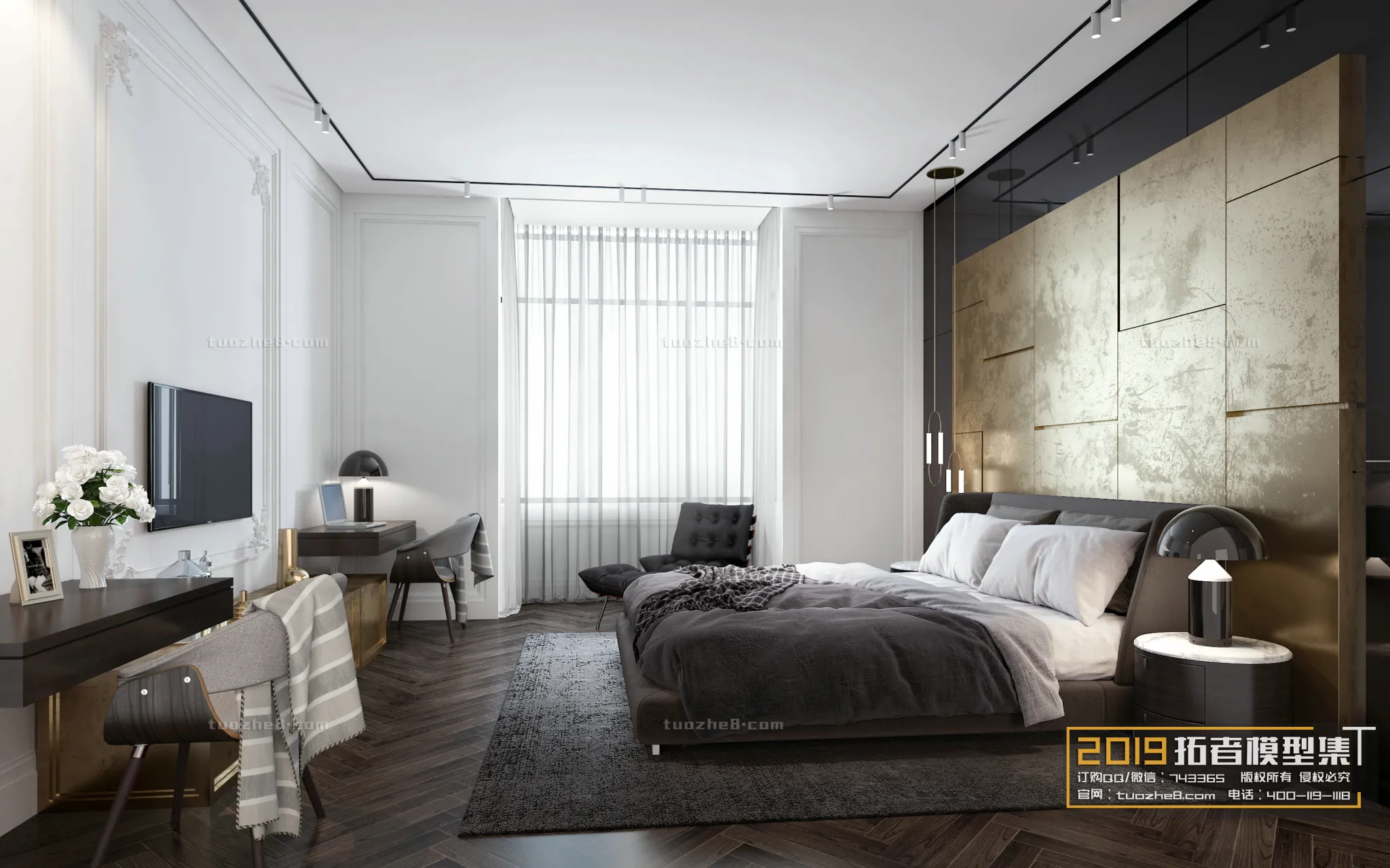 Extension Interior – BEDROOM – EUROPEAN STYLES – 009