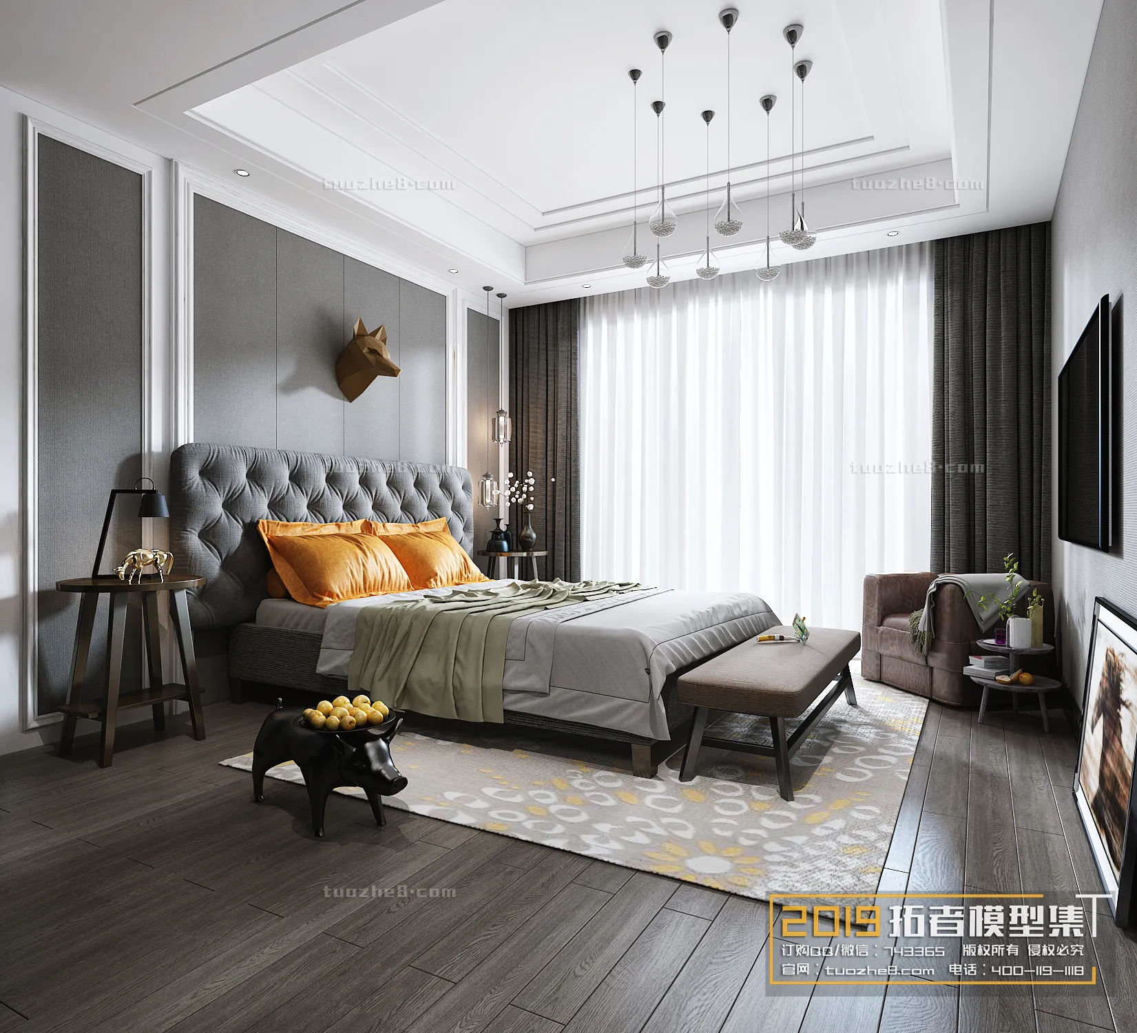 Extension Interior – BEDROOM – EUROPEAN STYLES – 011