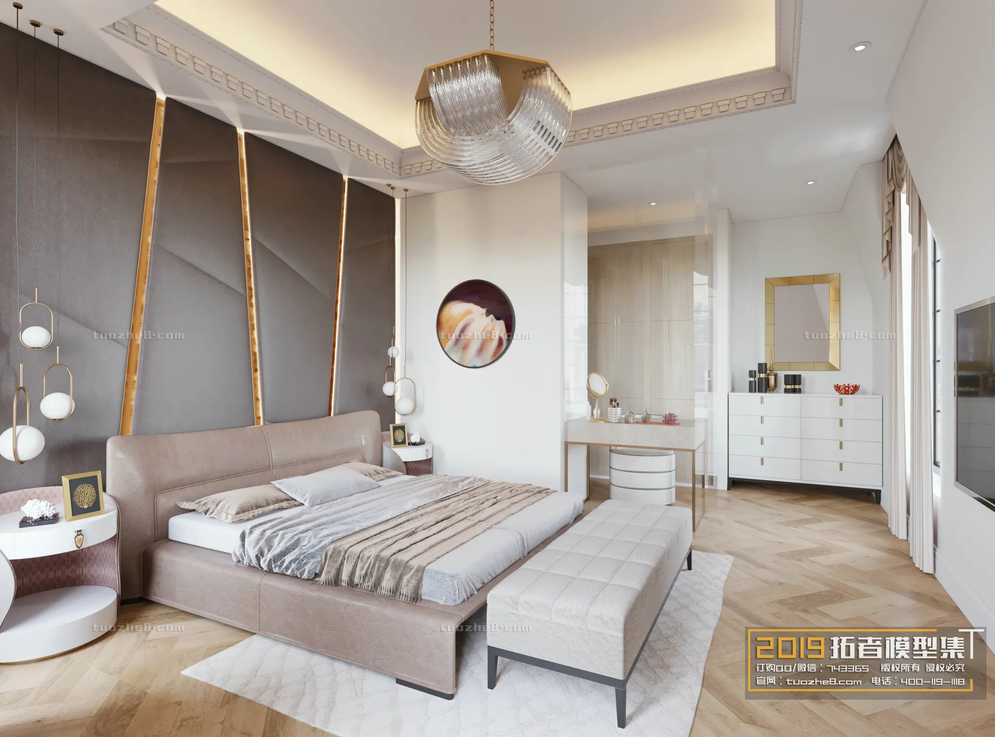 Extension Interior – BEDROOM – EUROPEAN STYLES – 012