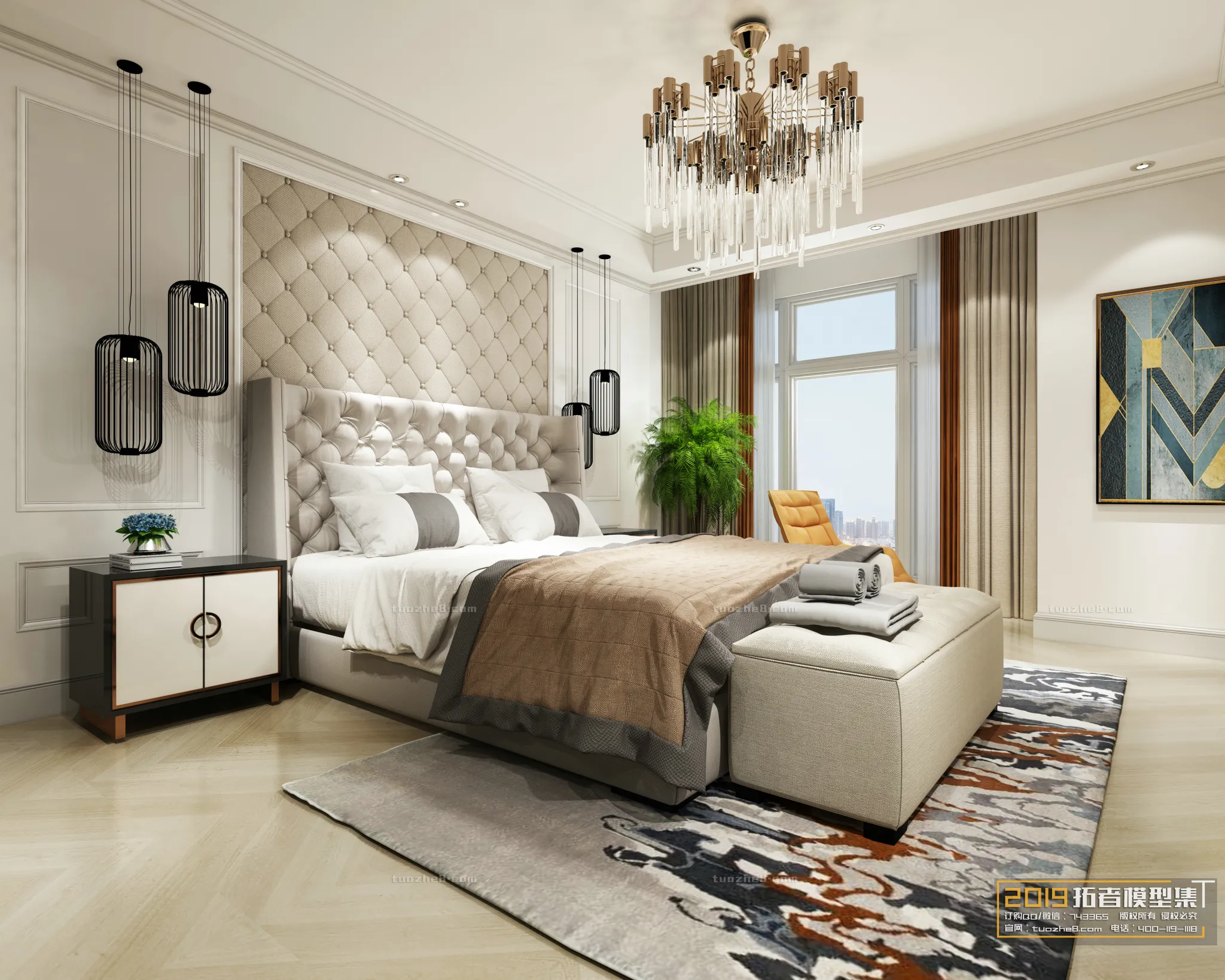 Extension Interior – BEDROOM – EUROPEAN STYLES – 020