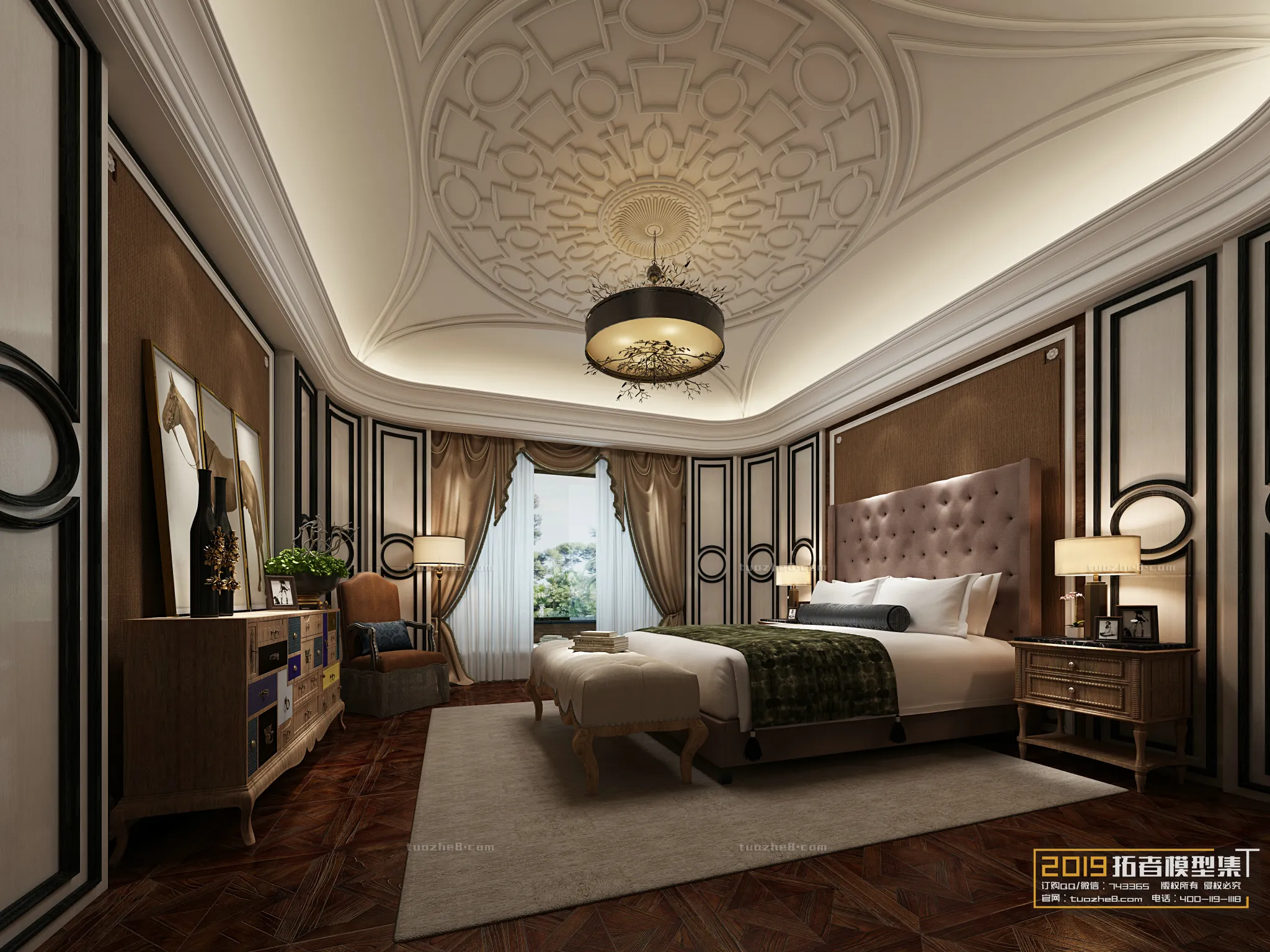 Extension Interior – BEDROOM – EUROPEAN STYLES – 024