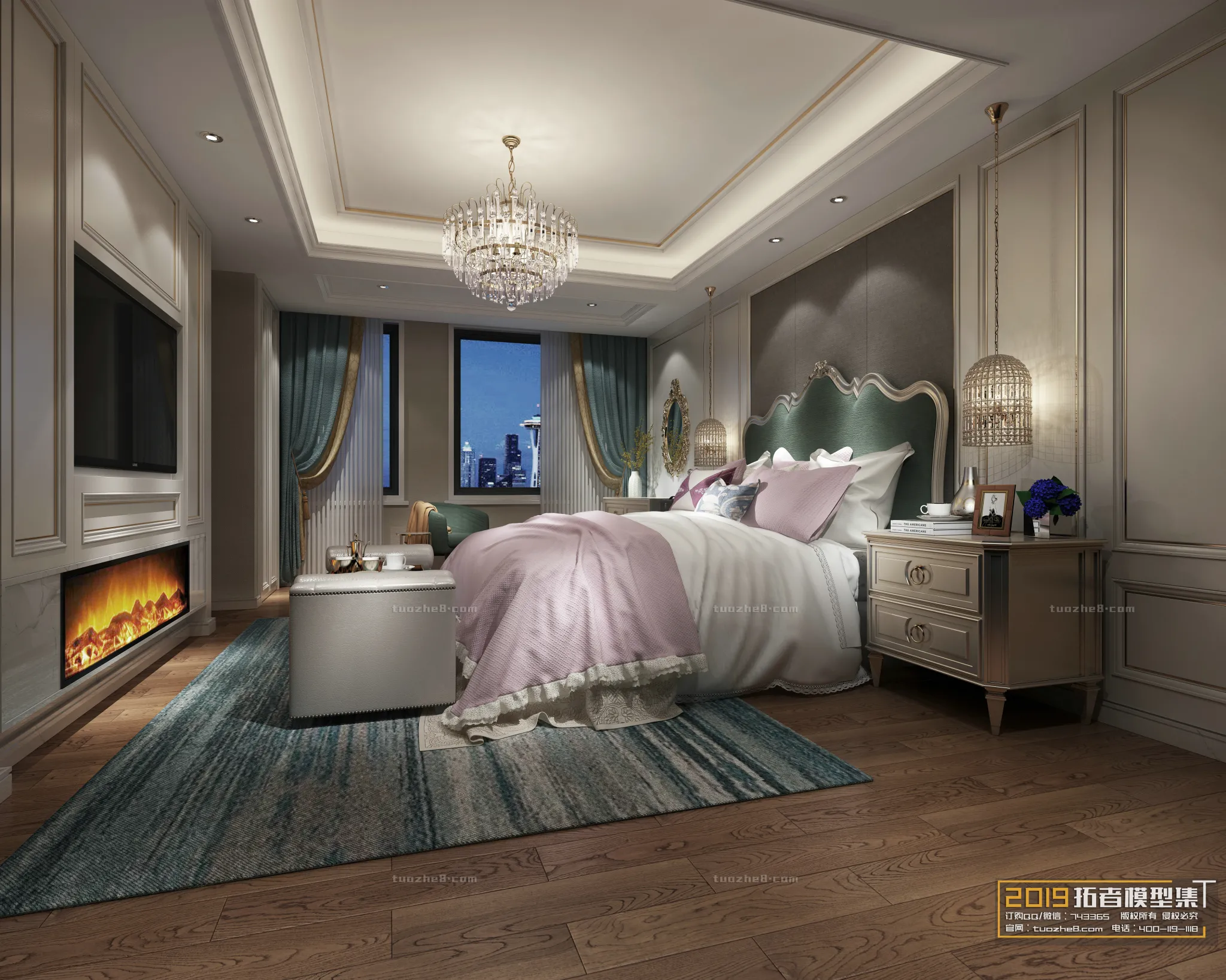 Extension Interior – BEDROOM – EUROPEAN STYLES – 032