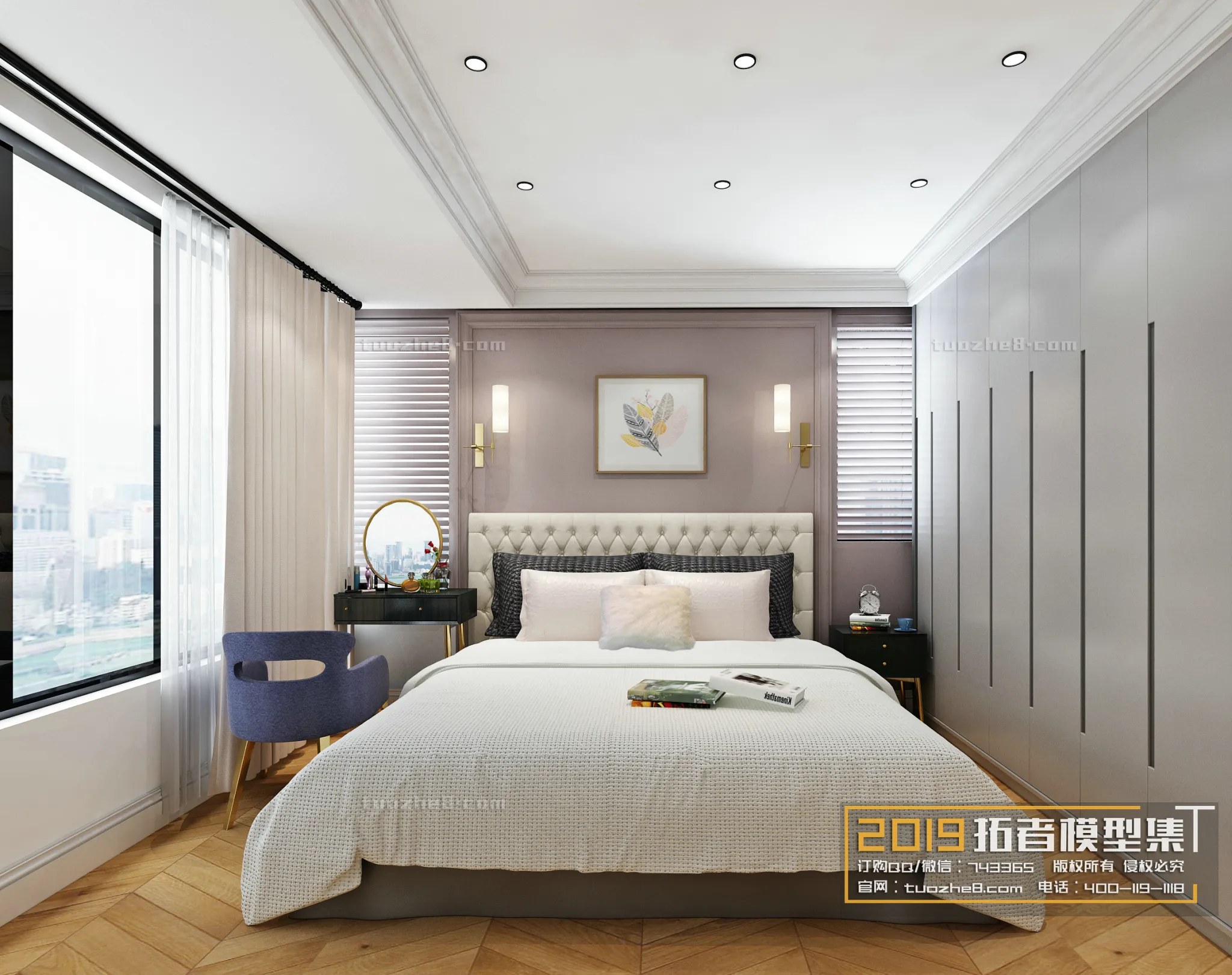 Extension Interior – BEDROOM – EUROPEAN STYLES – 033