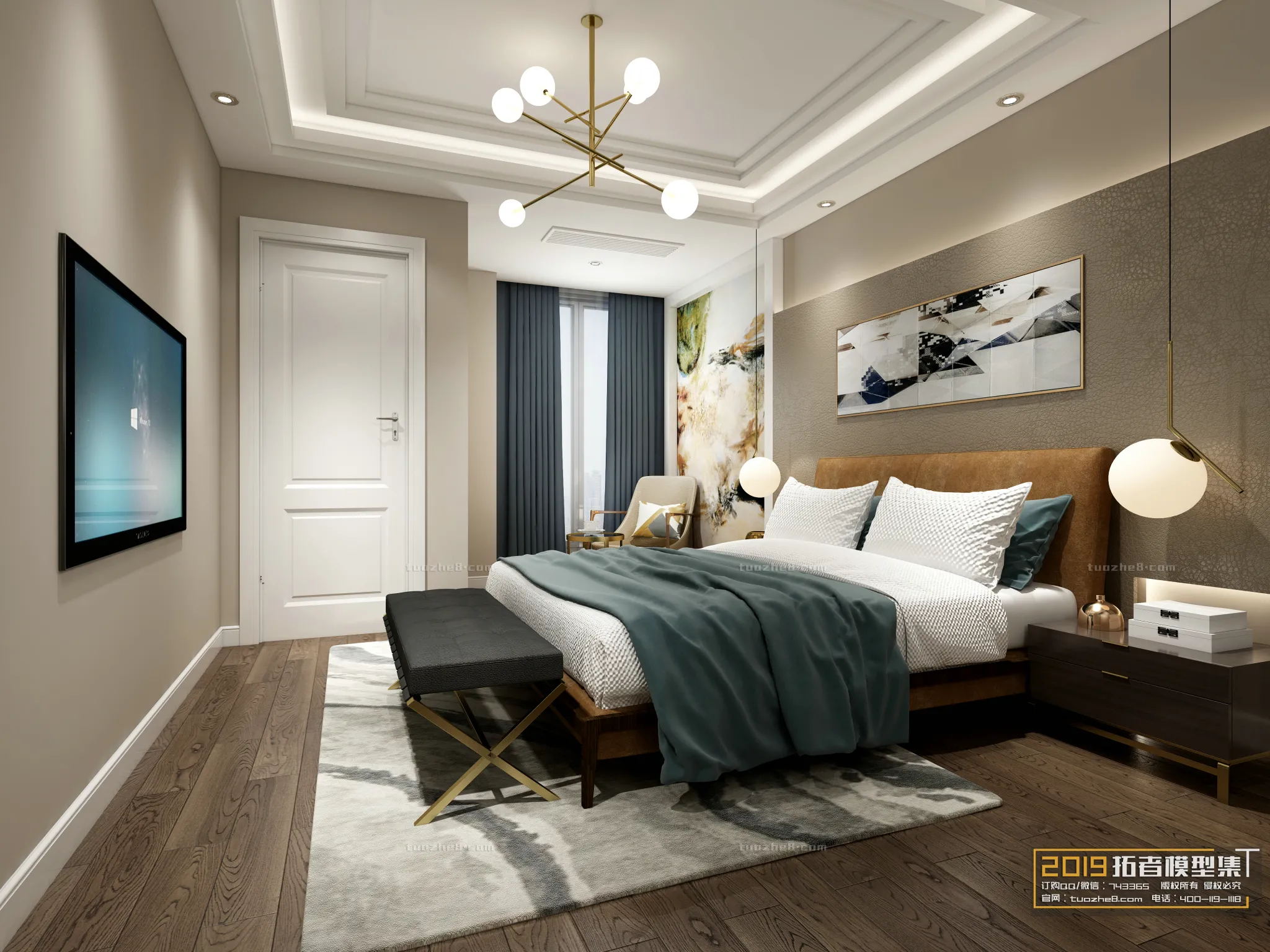 Extension Interior – BEDROOM – MODERNSTYLES – 063