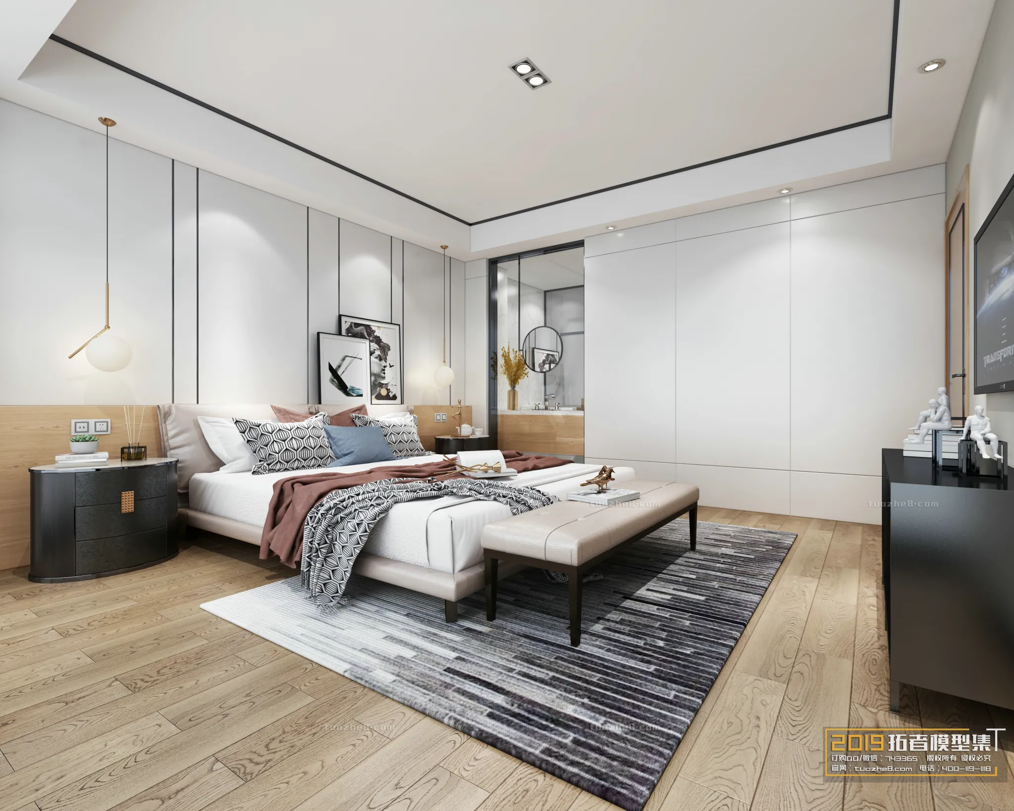 Extension Interior – BEDROOM – MODERNSTYLES – 069