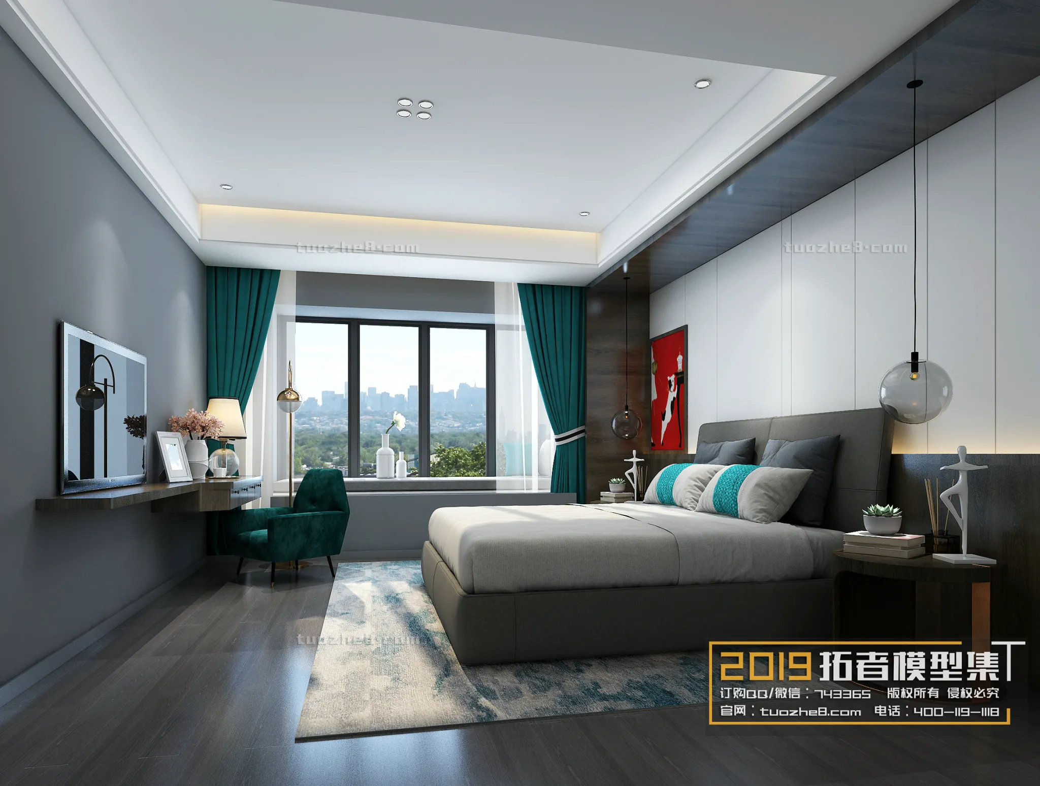 Extension Interior – BEDROOM – MODERNSTYLES – 091